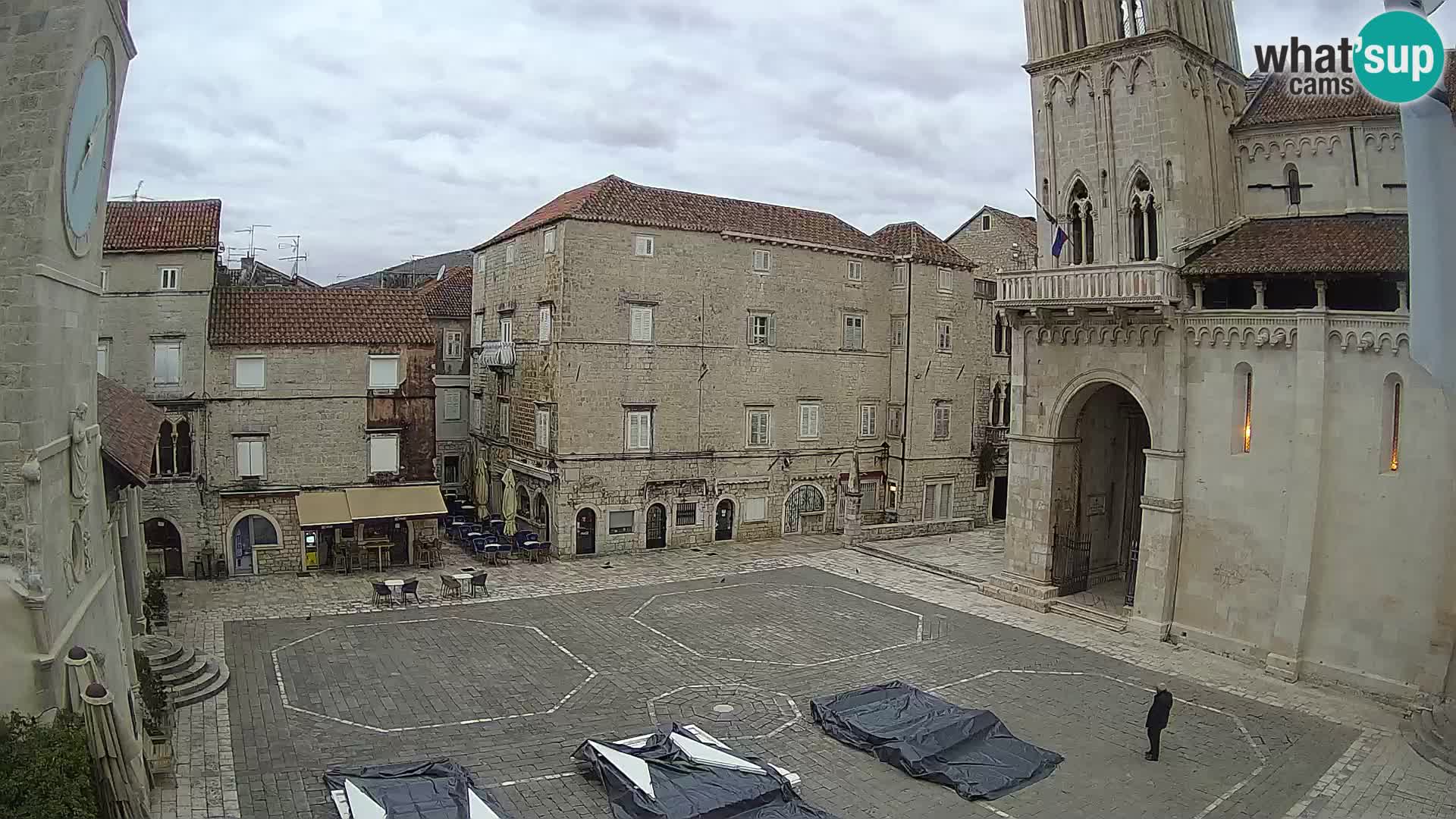 Cámara web en vivo Trogir – Catedral de San Lorenzo – Livecam Croacia