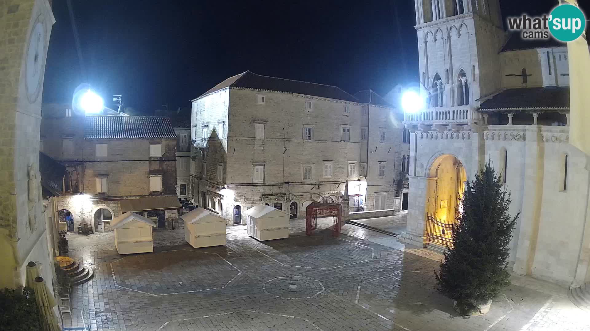 Cámara web en vivo Trogir – Catedral de San Lorenzo – Livecam Croacia