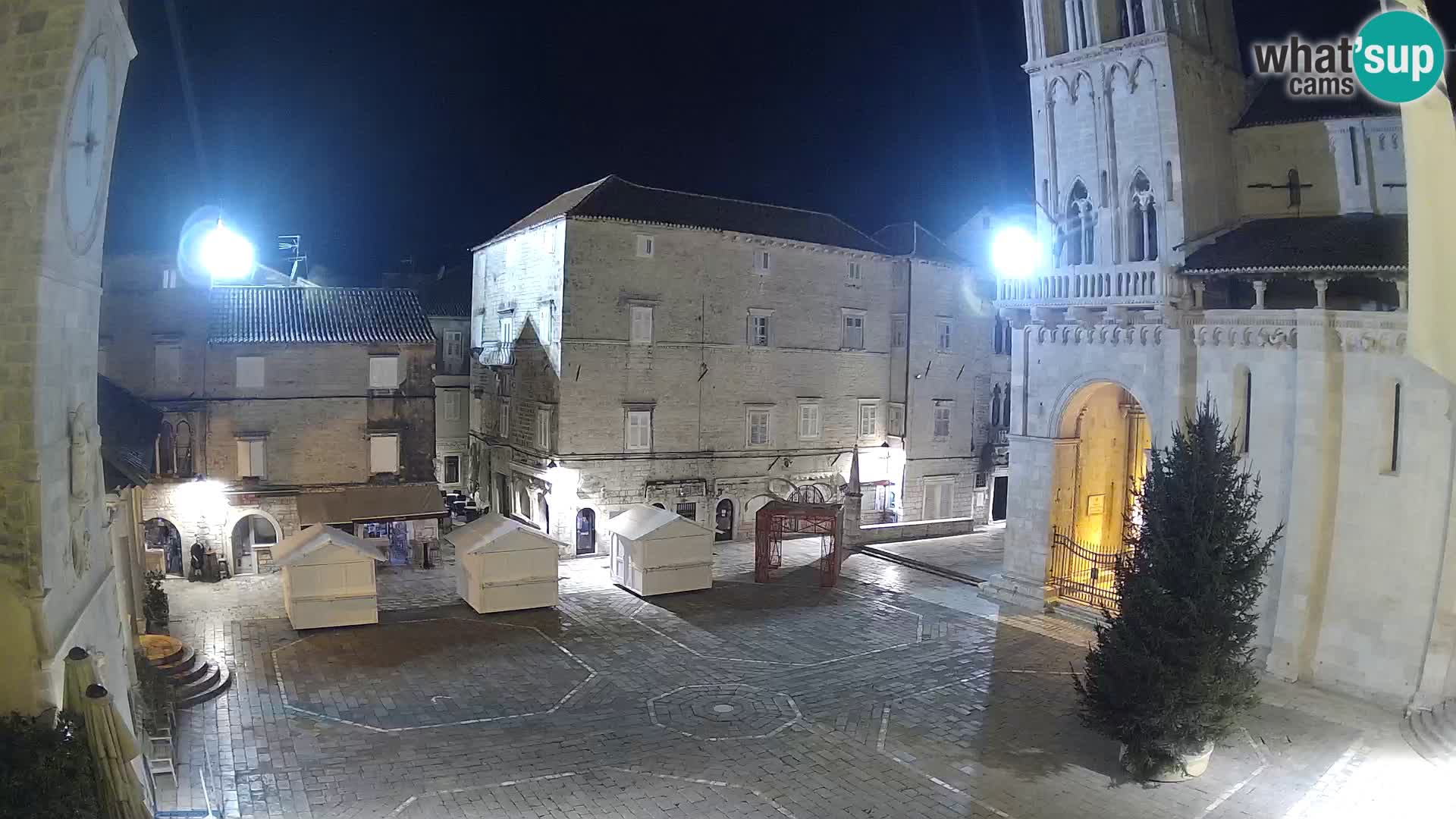 Cámara web en vivo Trogir – Catedral de San Lorenzo – Livecam Croacia