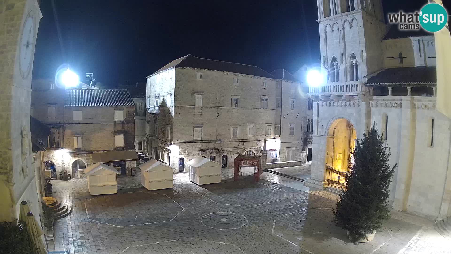 Cámara web en vivo Trogir – Catedral de San Lorenzo – Livecam Croacia