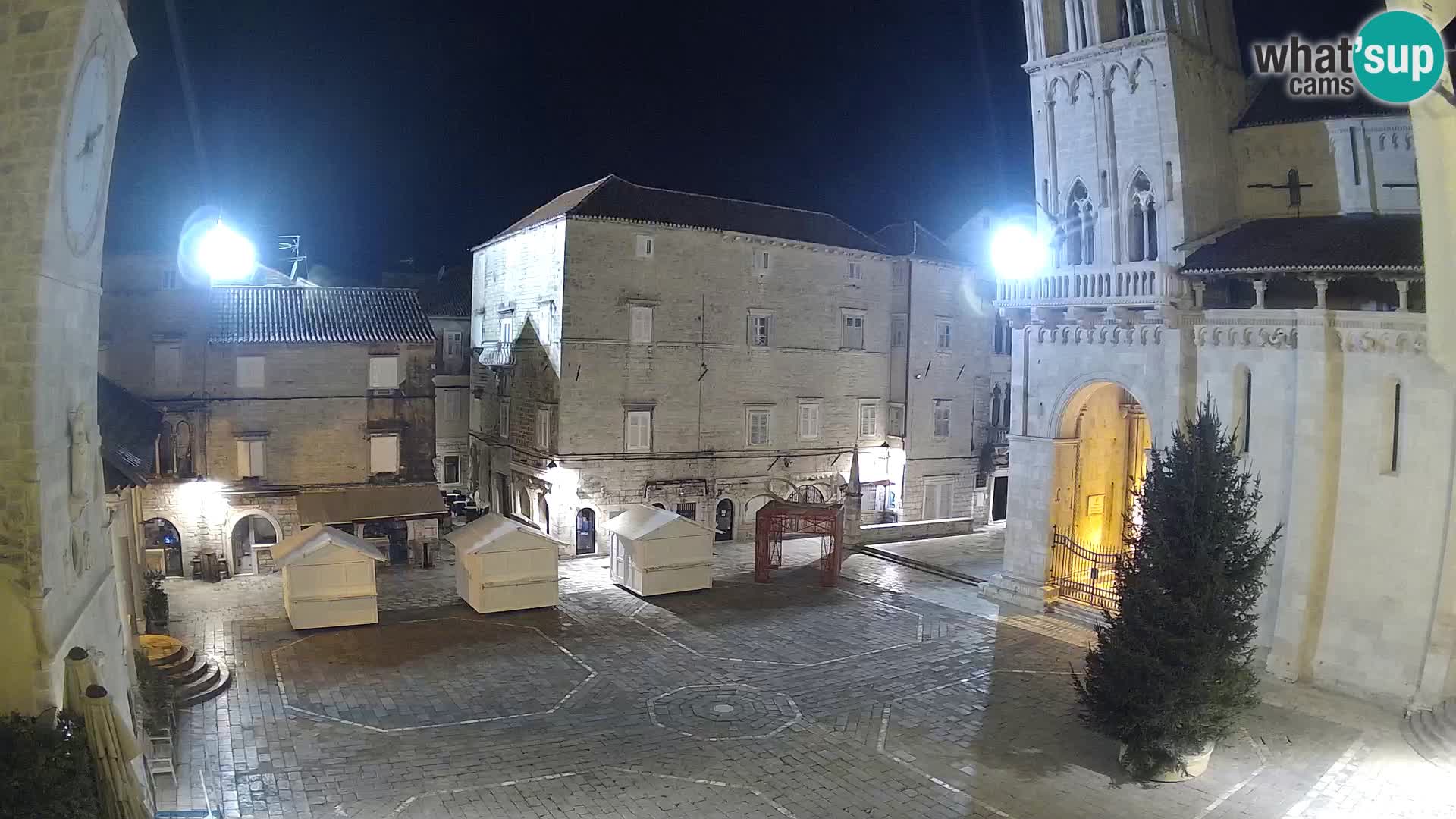 Cámara web en vivo Trogir – Catedral de San Lorenzo – Livecam Croacia