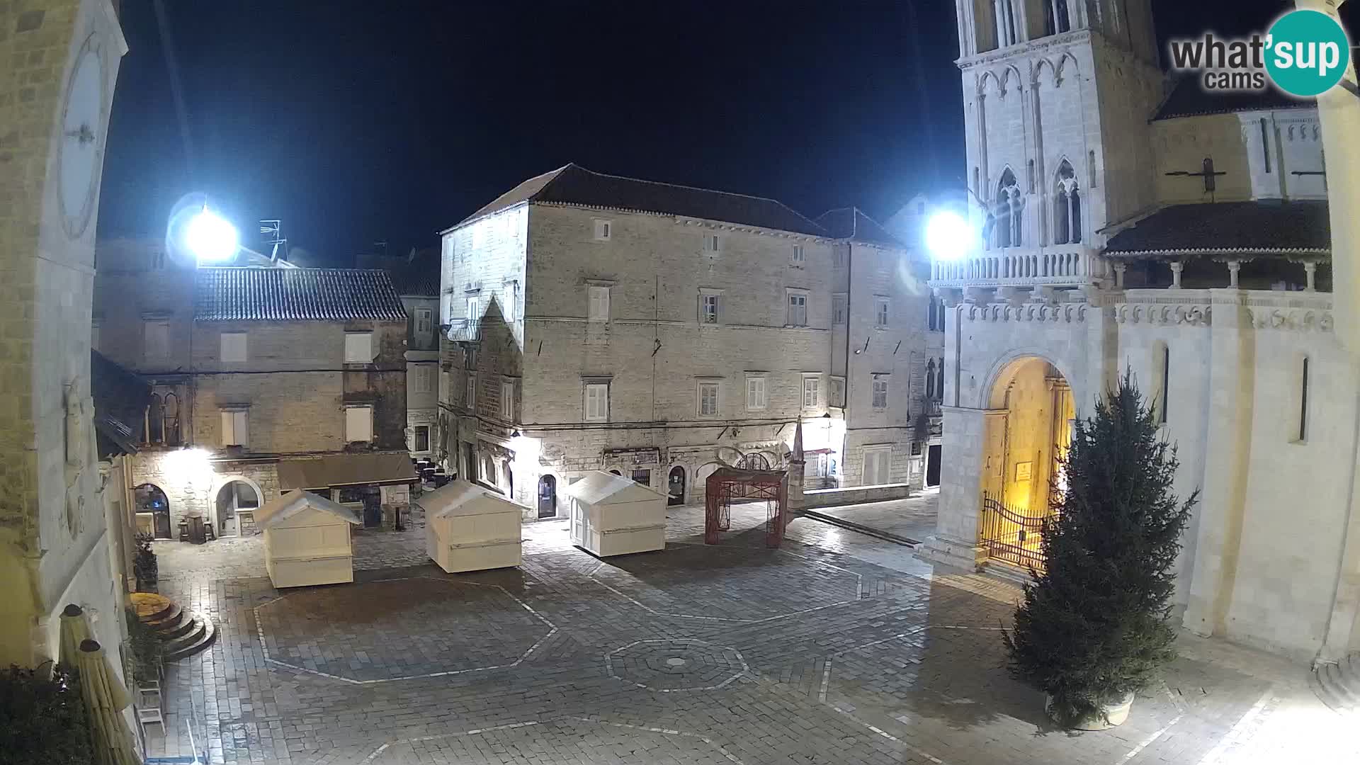 Cámara web en vivo Trogir – Catedral de San Lorenzo – Livecam Croacia