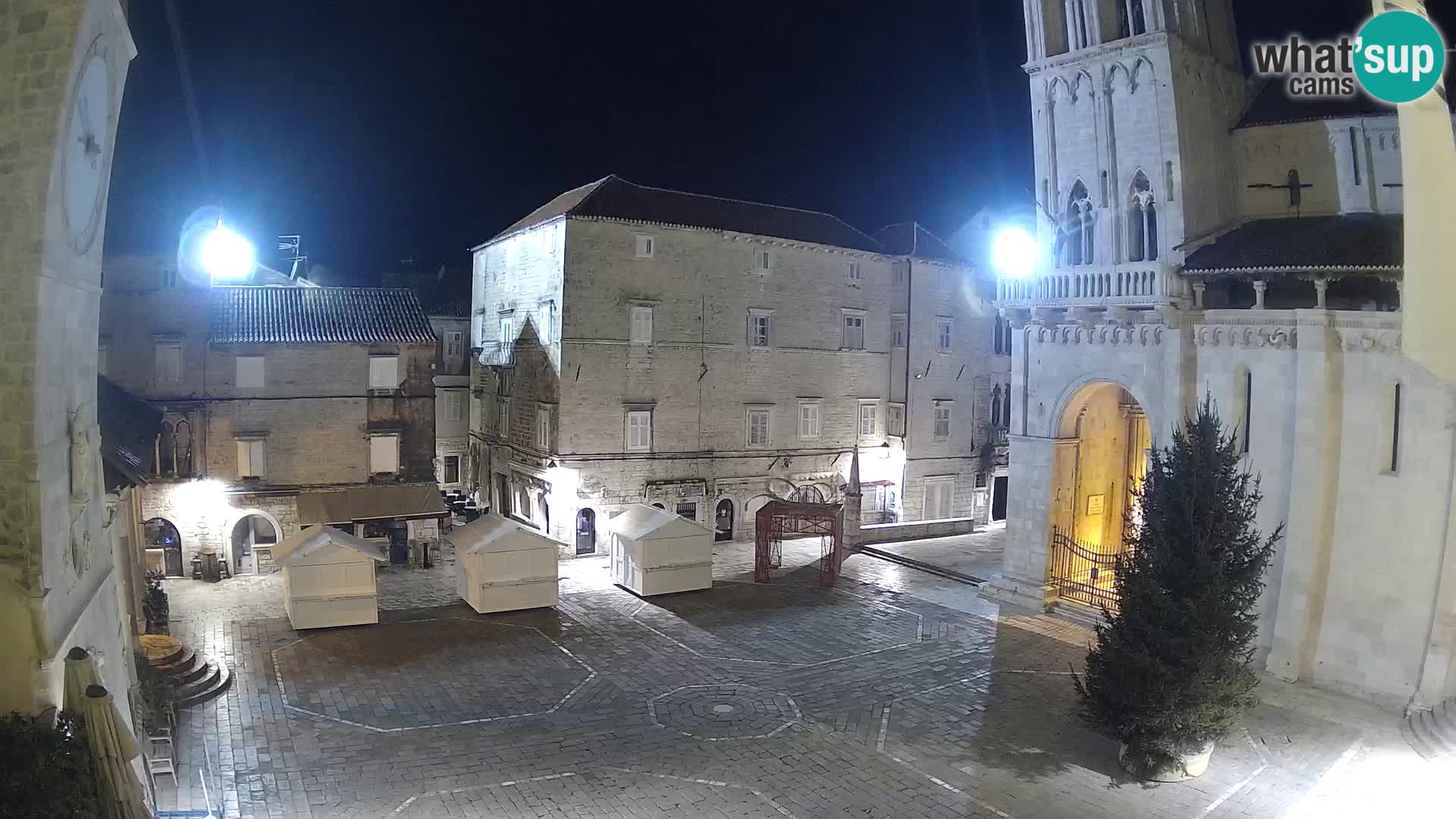 Cámara web en vivo Trogir – Catedral de San Lorenzo – Livecam Croacia