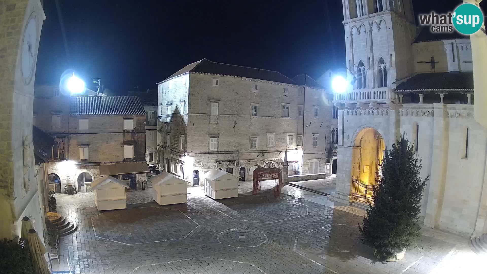 Cámara web en vivo Trogir – Catedral de San Lorenzo – Livecam Croacia