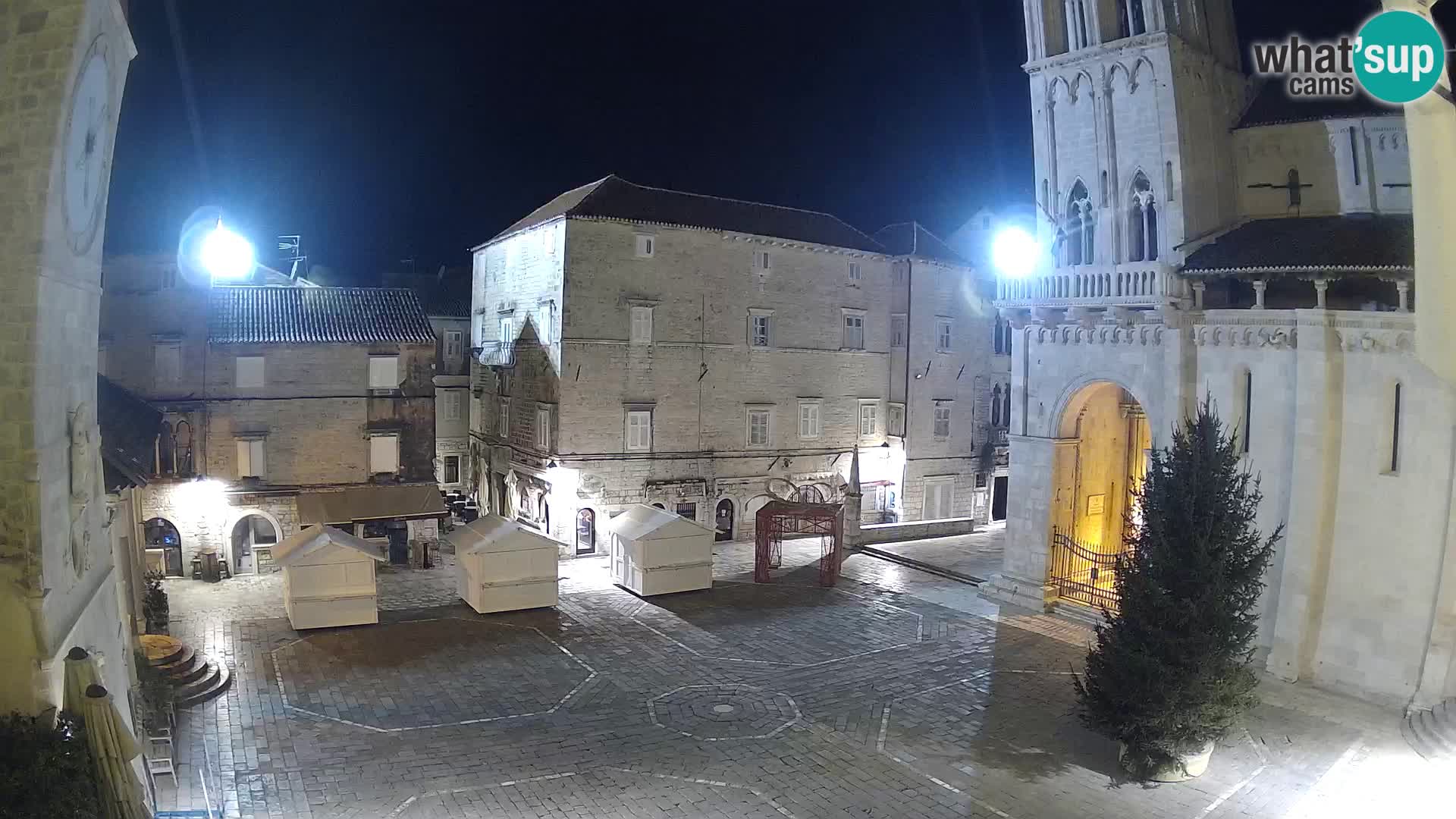 Cámara web en vivo Trogir – Catedral de San Lorenzo – Livecam Croacia