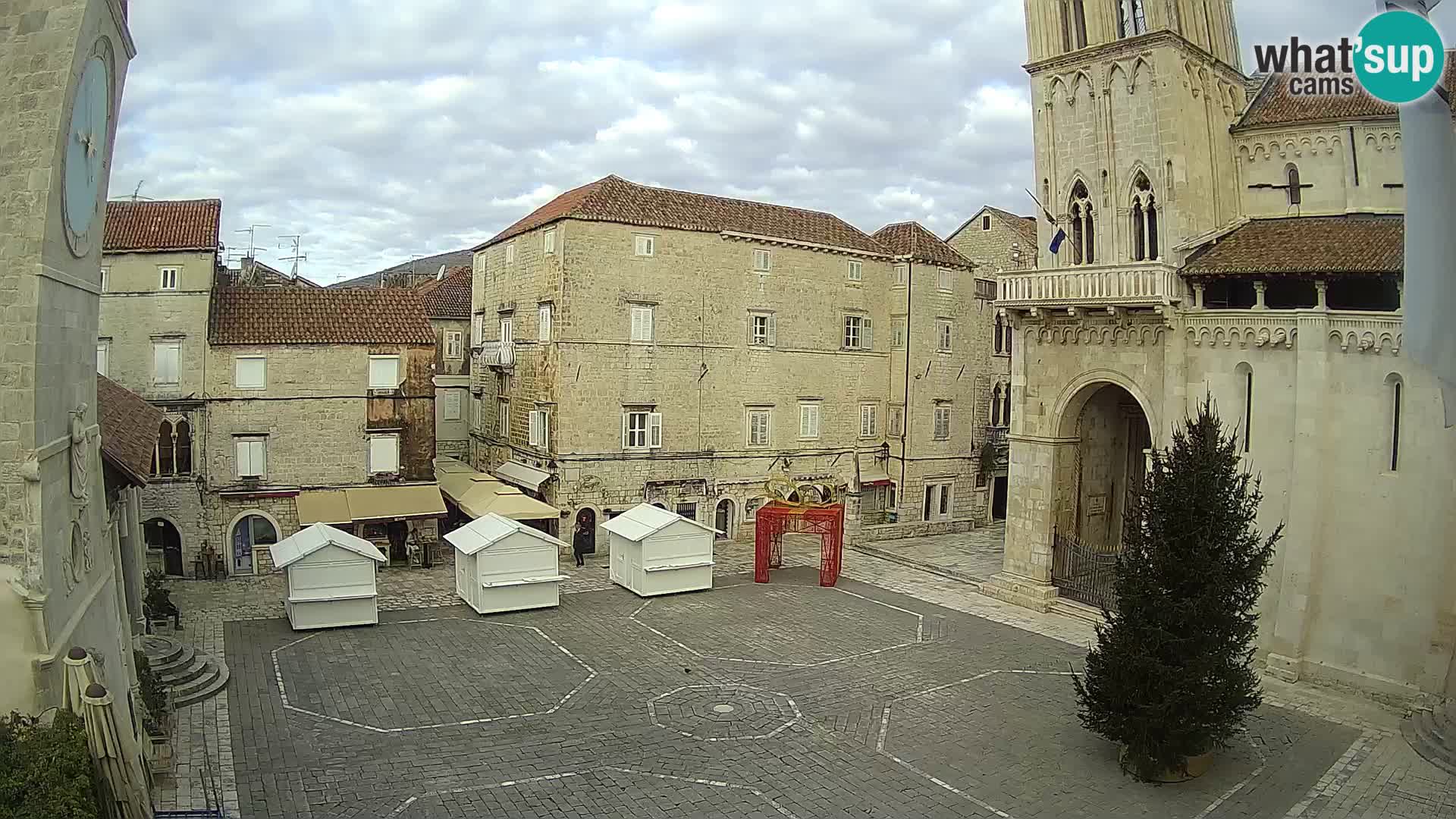 Cámara web en vivo Trogir – Catedral de San Lorenzo – Livecam Croacia