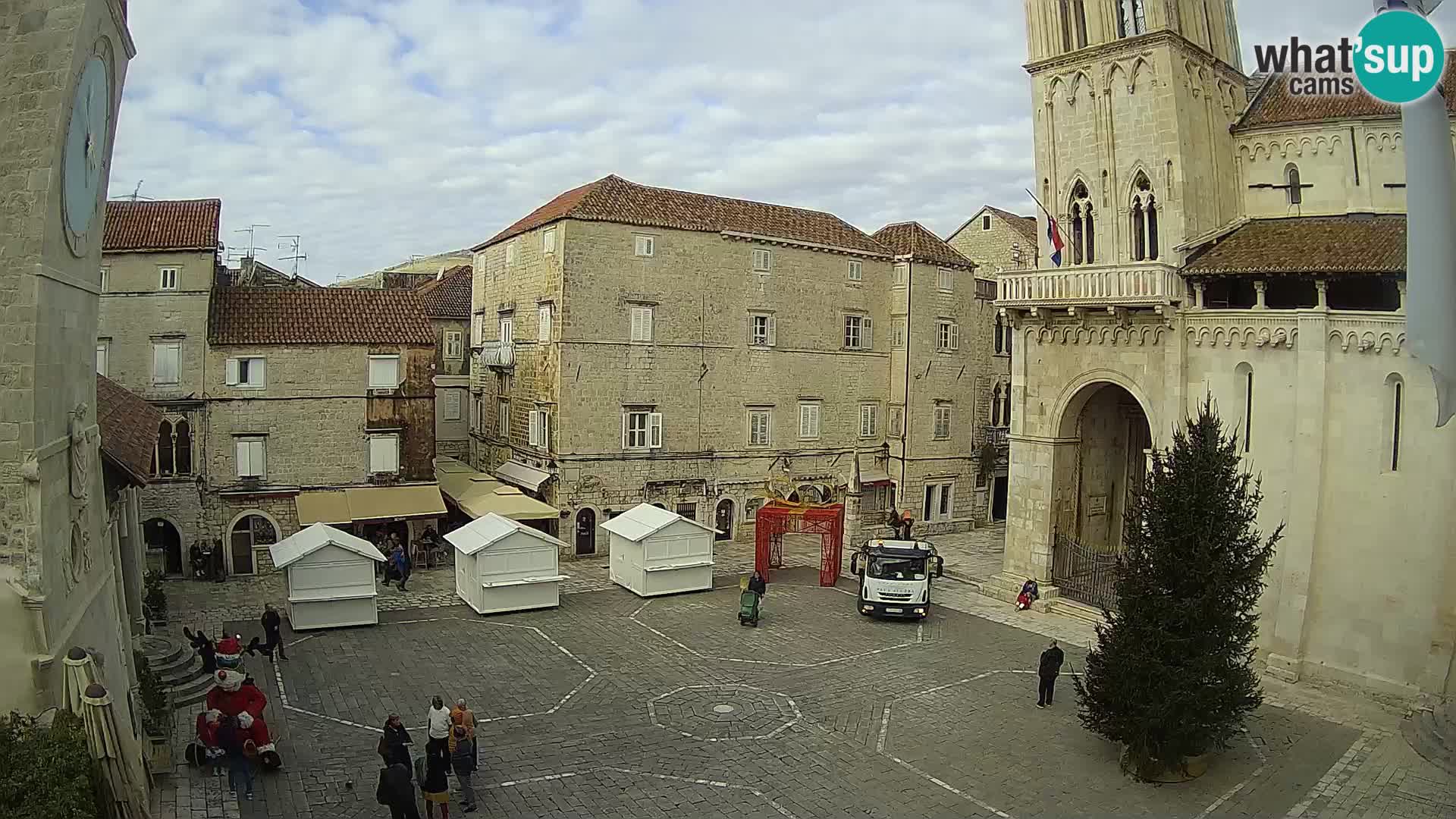 Cámara web en vivo Trogir – Catedral de San Lorenzo – Livecam Croacia