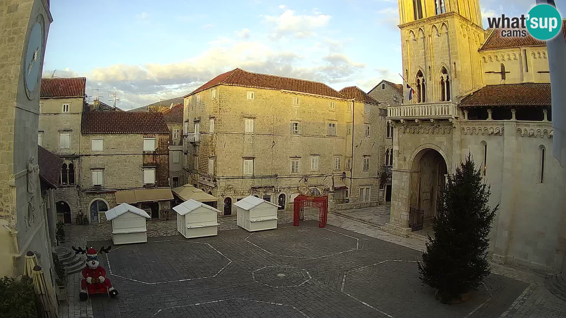 Cámara web en vivo Trogir – Catedral de San Lorenzo – Livecam Croacia