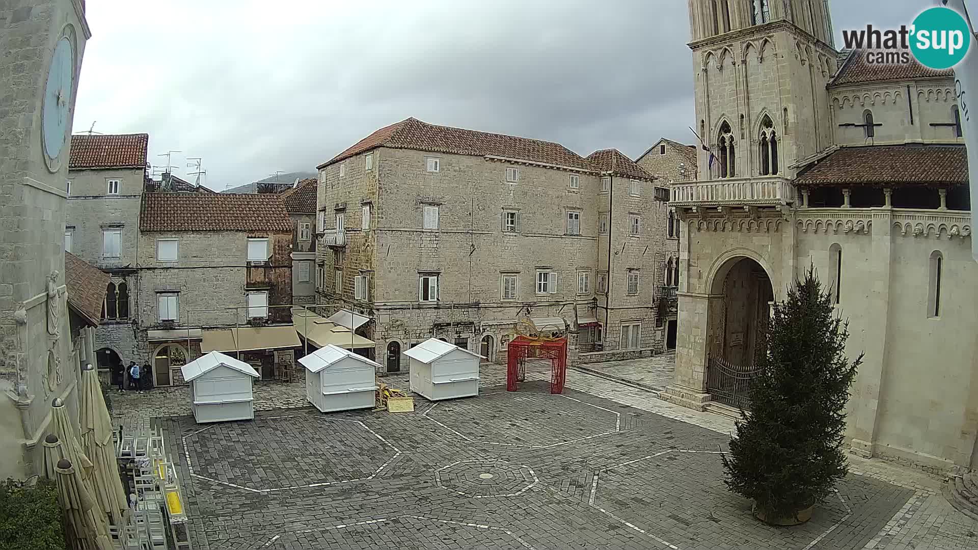 Cámara web en vivo Trogir – Catedral de San Lorenzo – Livecam Croacia