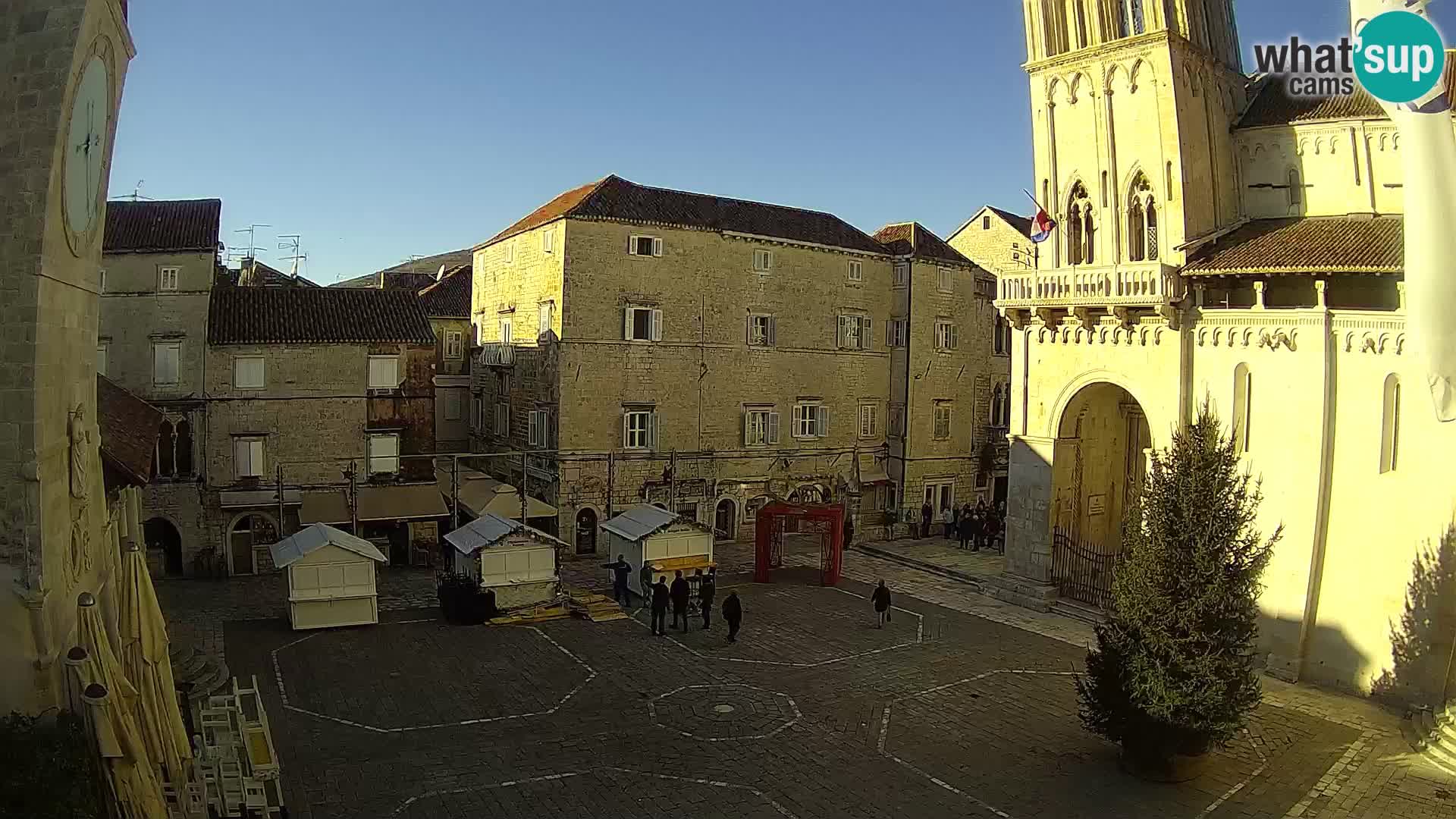 Cámara web en vivo Trogir – Catedral de San Lorenzo – Livecam Croacia