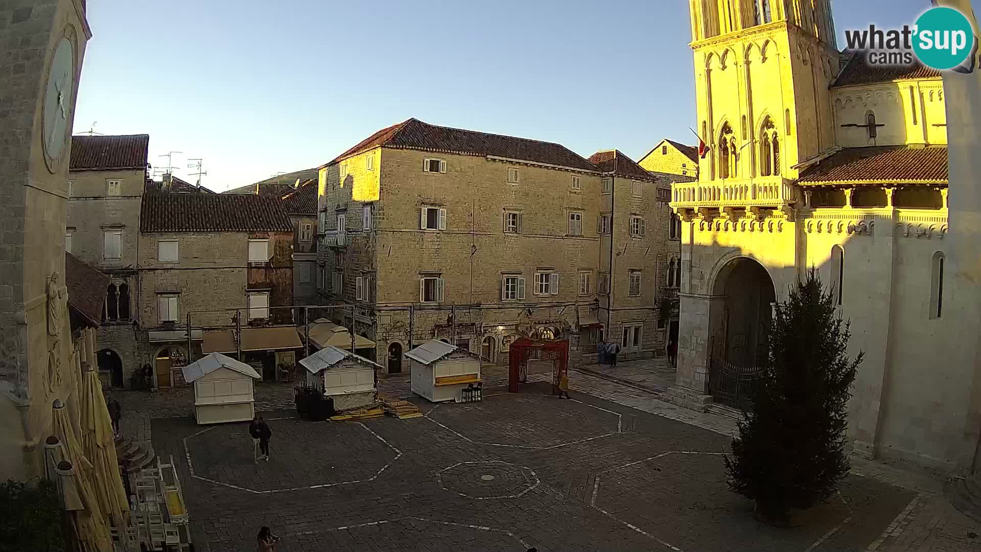 Cámara web en vivo Trogir – Catedral de San Lorenzo – Livecam Croacia