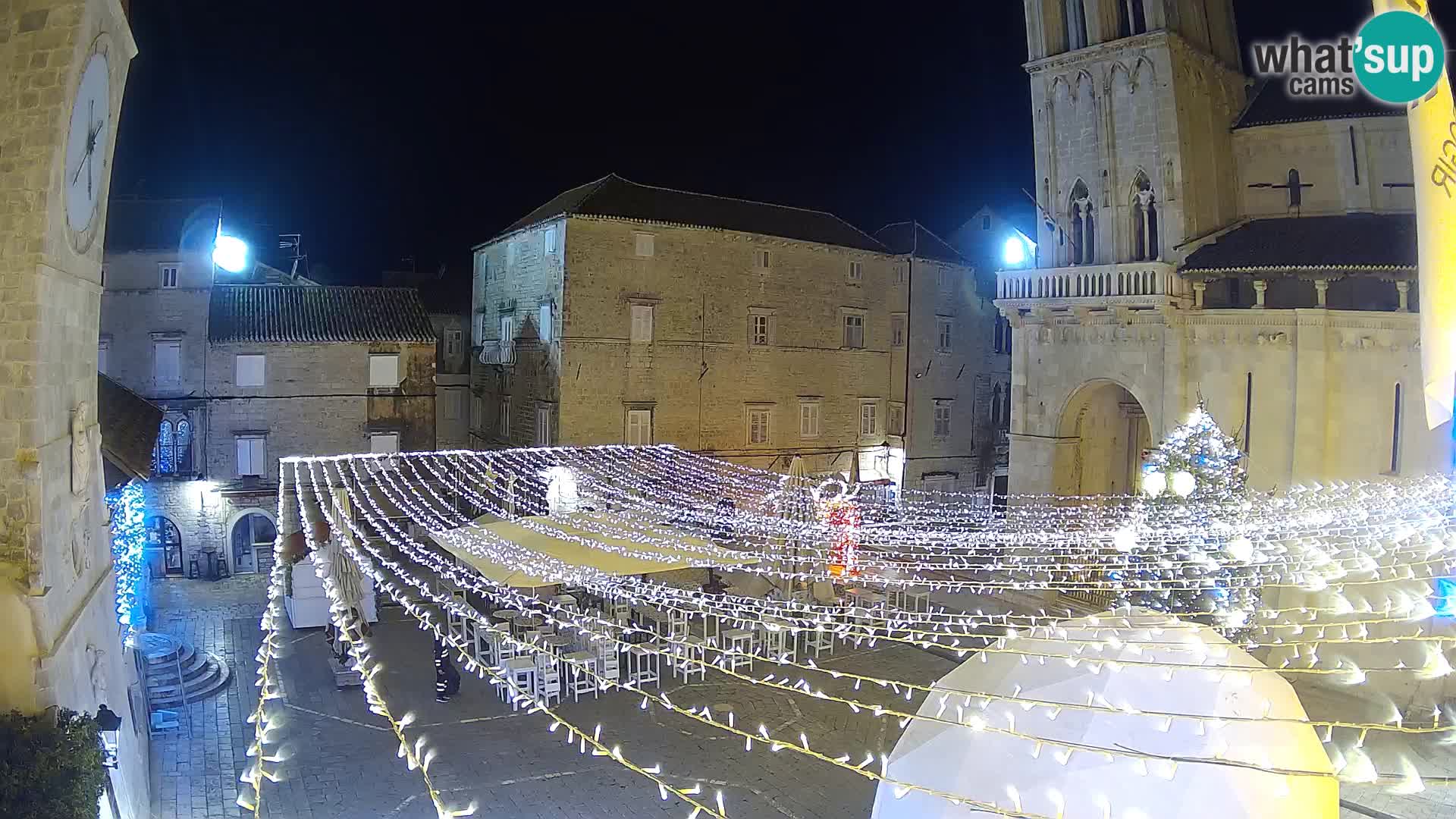 Cámara web en vivo Trogir – Catedral de San Lorenzo – Livecam Croacia