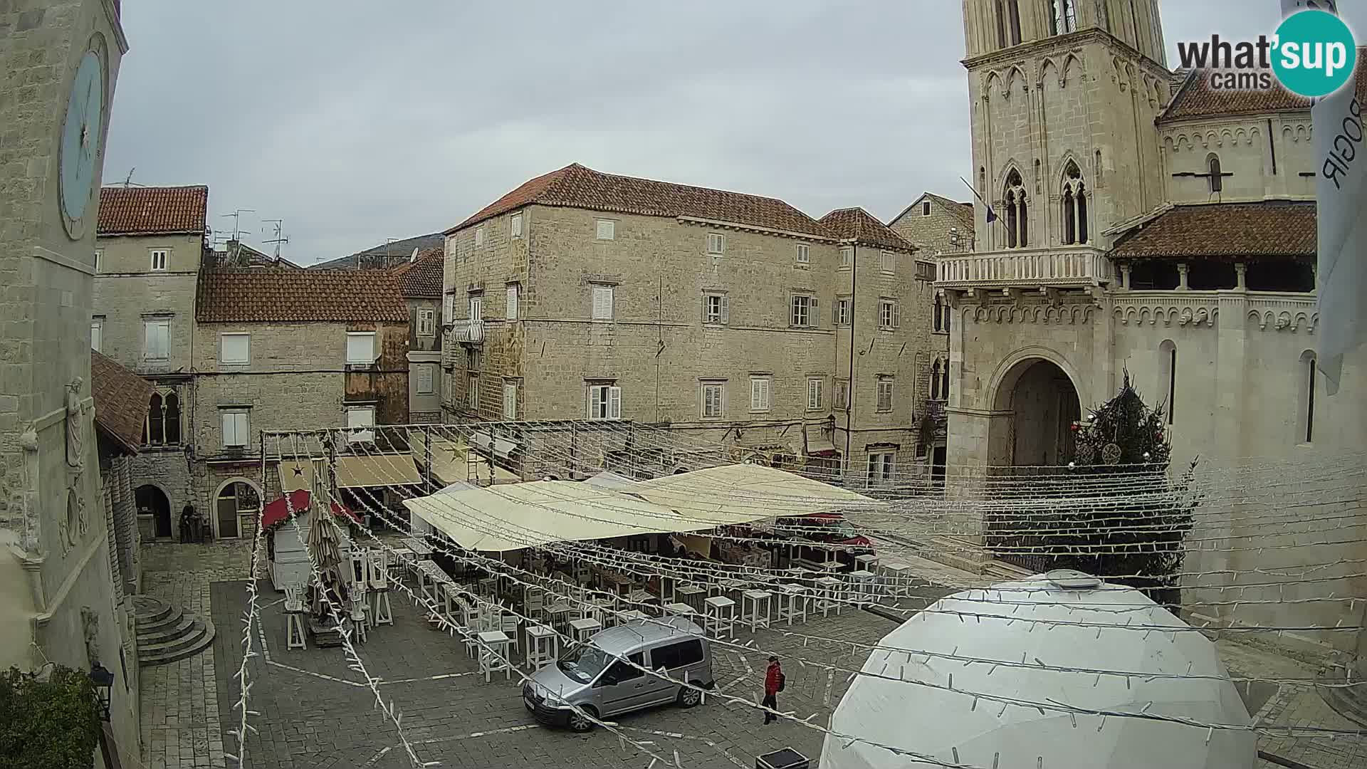 Cámara web en vivo Trogir – Catedral de San Lorenzo – Livecam Croacia