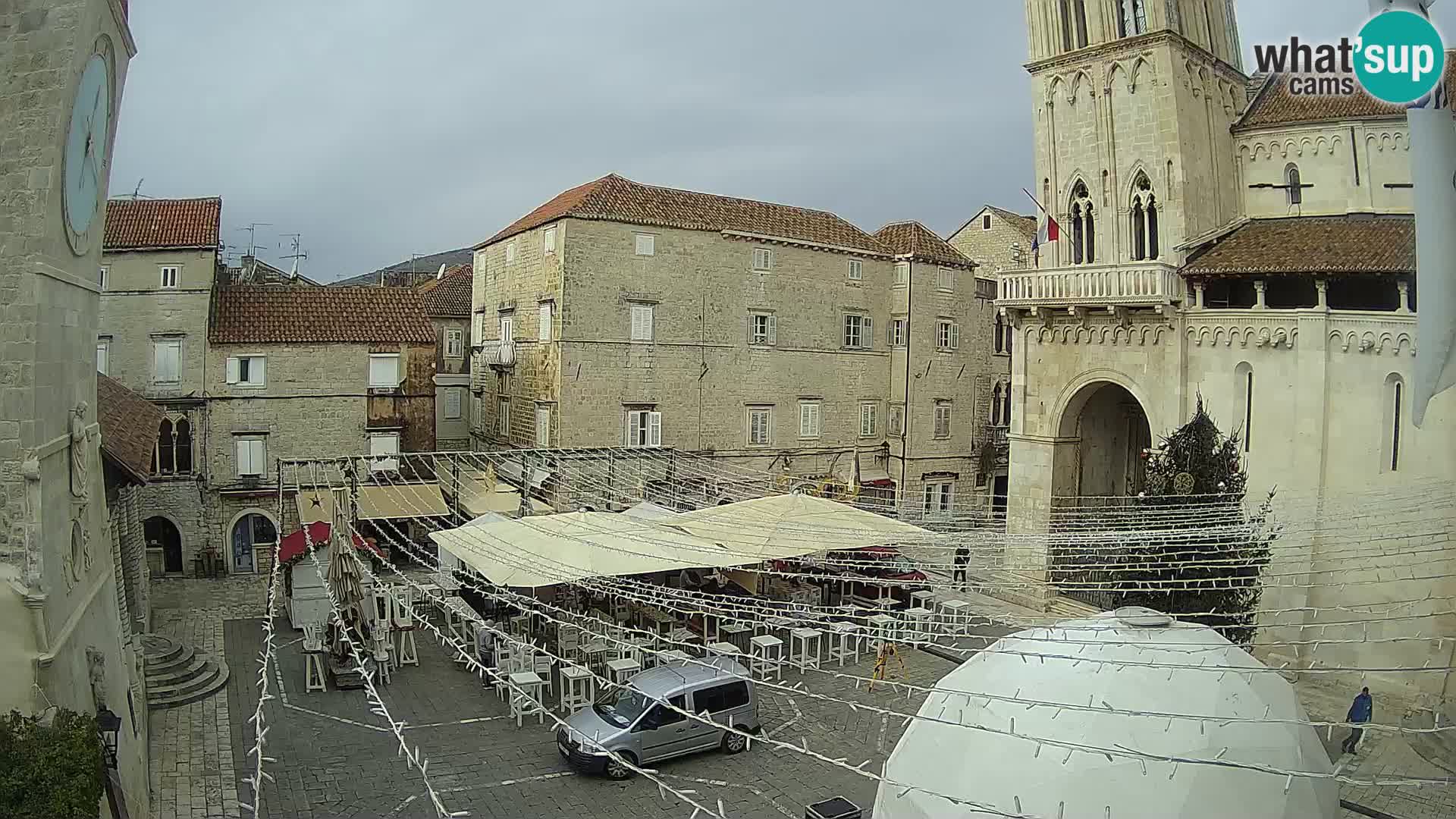 Cámara web en vivo Trogir – Catedral de San Lorenzo – Livecam Croacia