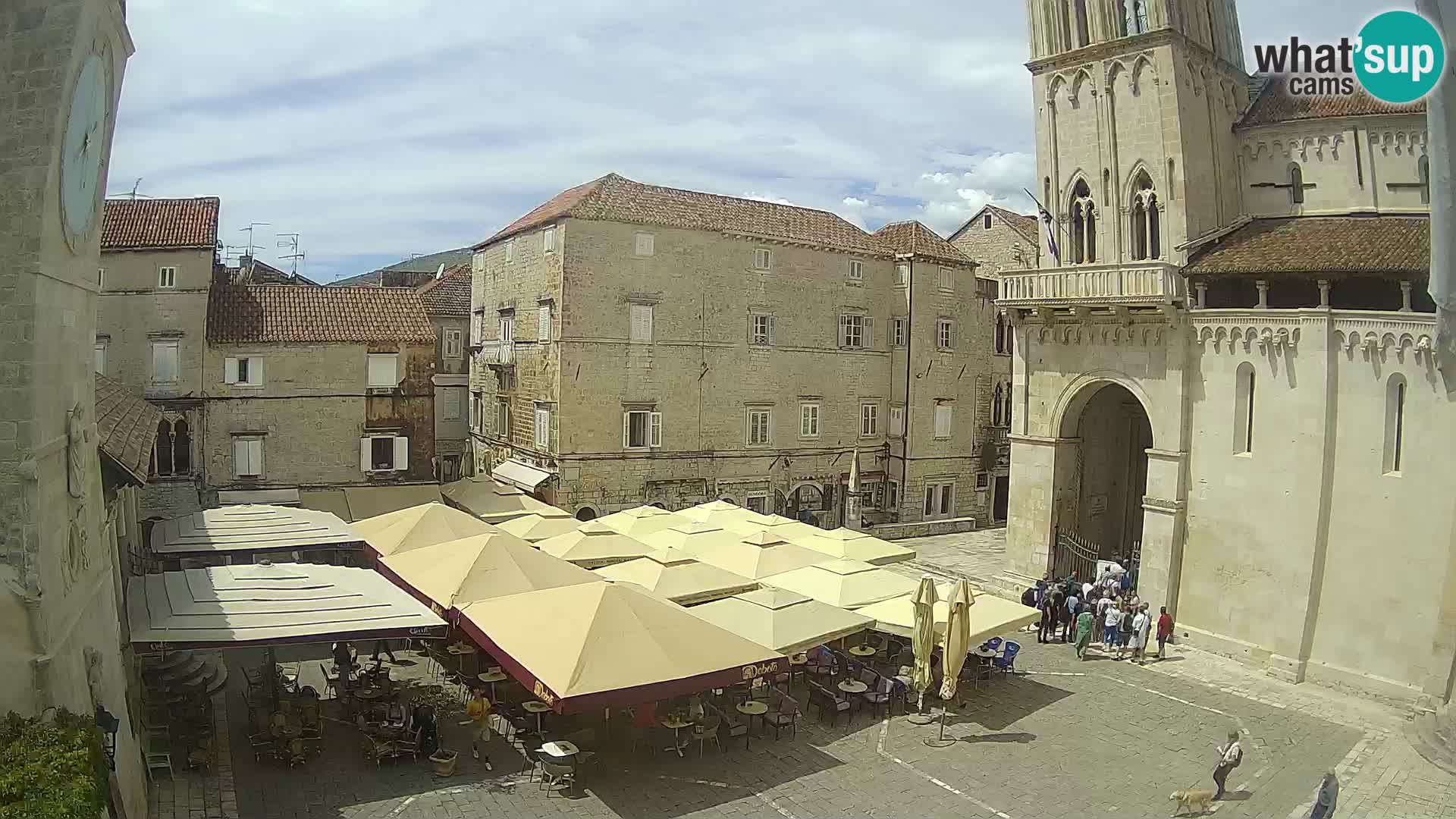 Cámara web en vivo Trogir – Catedral de San Lorenzo – Livecam Croacia