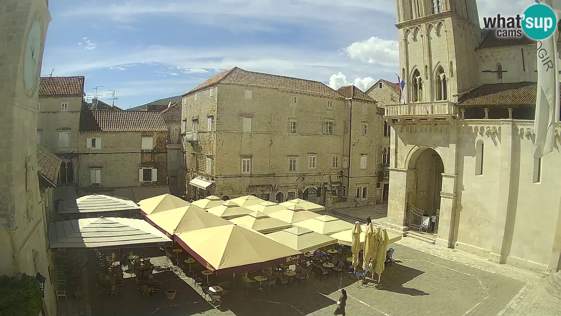 Cámara web en vivo Trogir – Catedral de San Lorenzo – Livecam Croacia