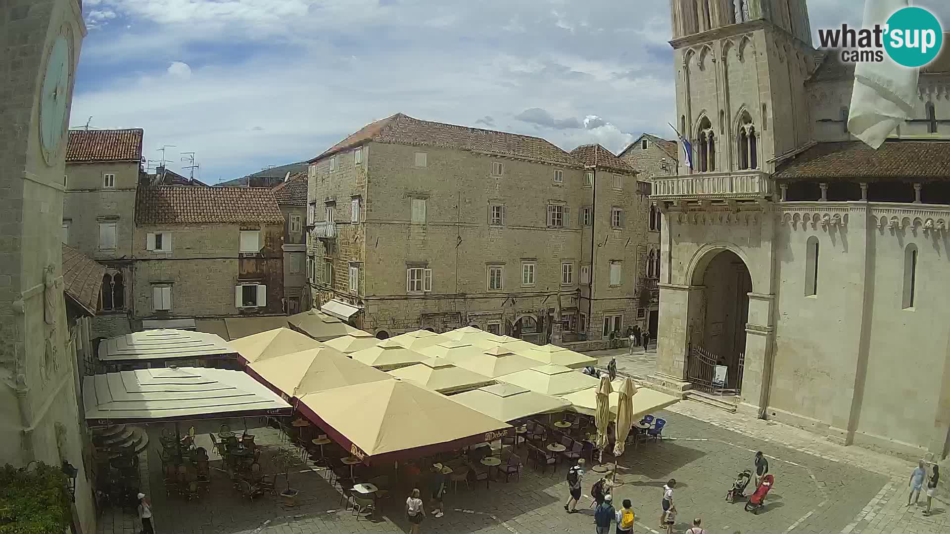 Cámara web en vivo Trogir – Catedral de San Lorenzo – Livecam Croacia