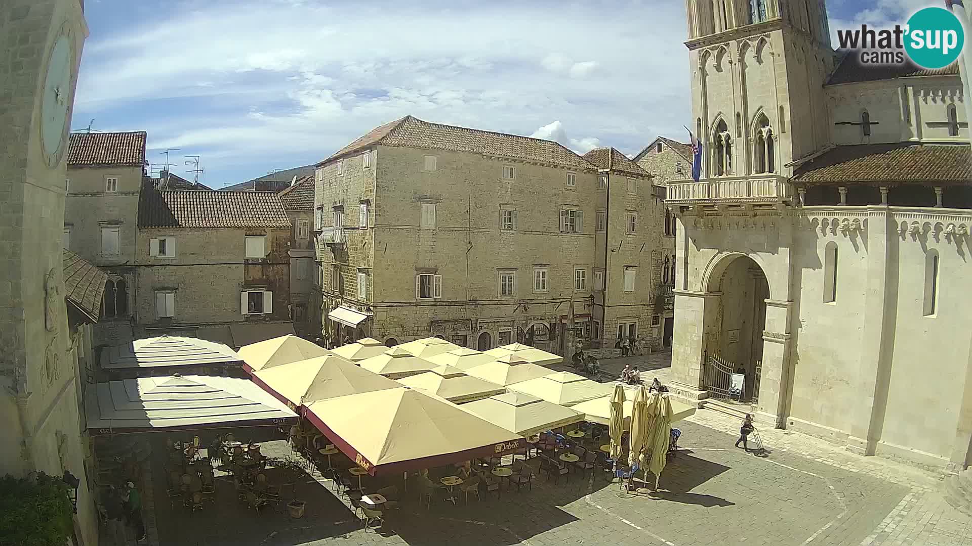 Cámara web en vivo Trogir – Catedral de San Lorenzo – Livecam Croacia