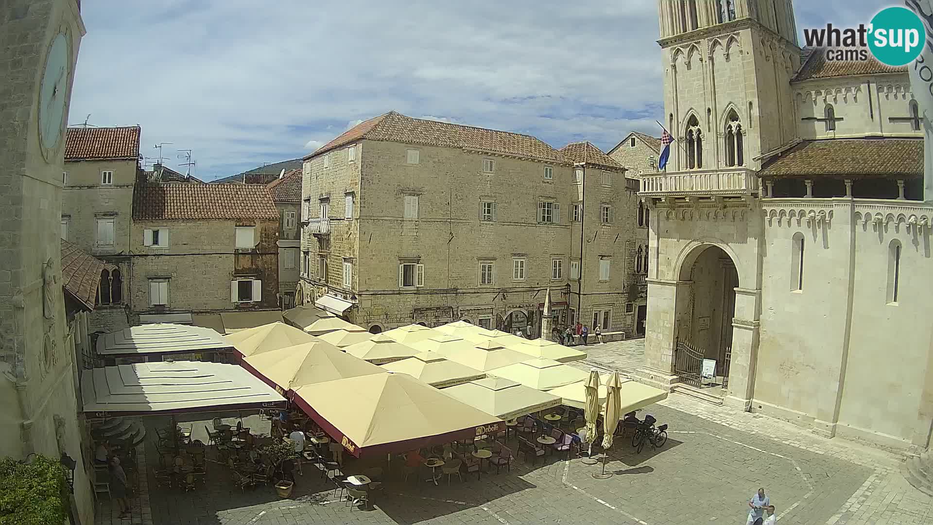 Cámara web en vivo Trogir – Catedral de San Lorenzo – Livecam Croacia