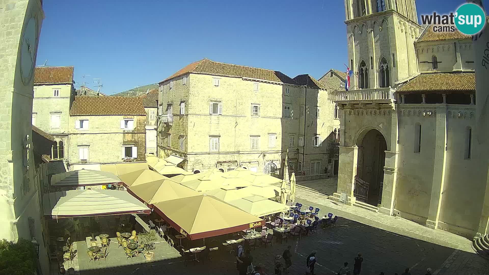 Live Webcam Trogir – Cathedral of St. Lawrence – Livecam Croatia