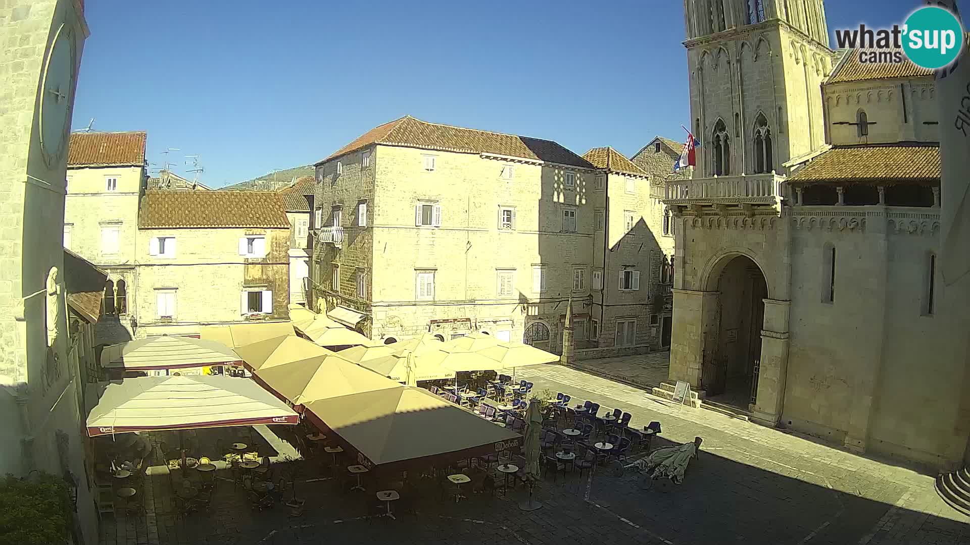 Live Webcam Trogir – Cathedral of St. Lawrence – Livecam Croatia