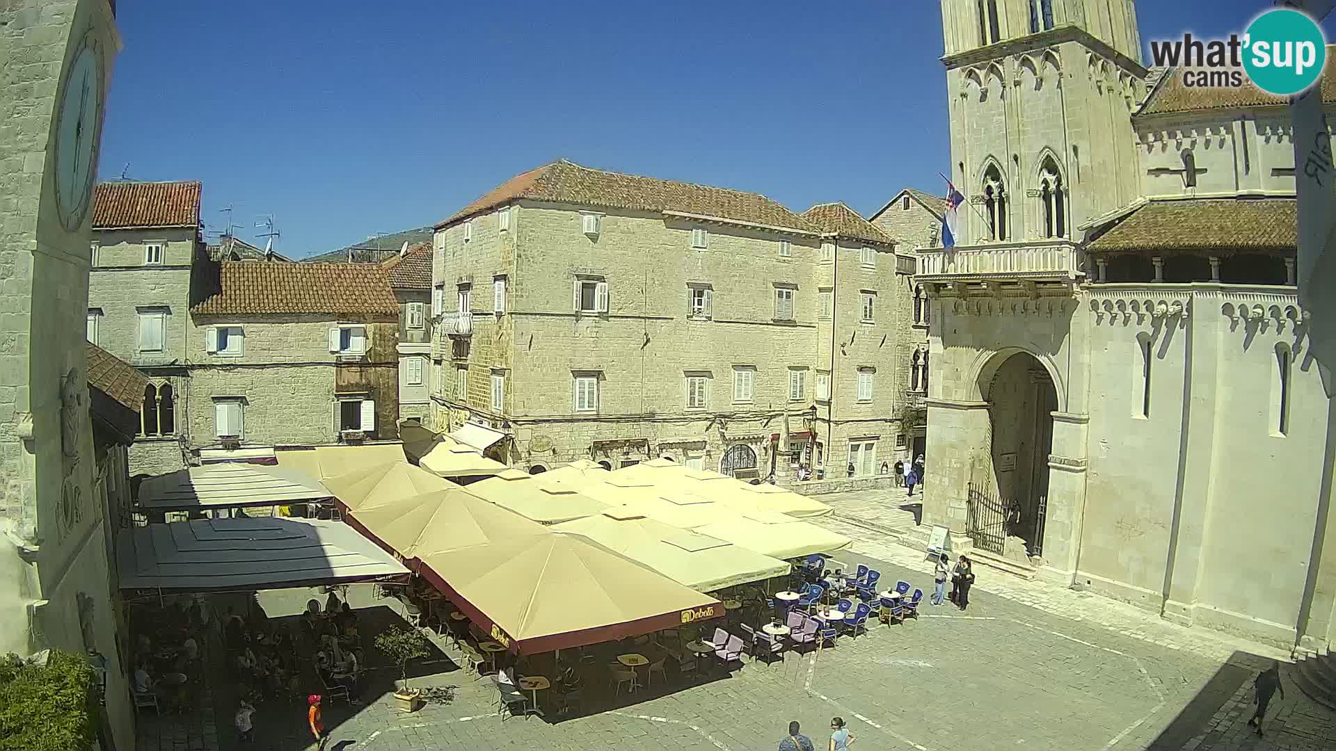 Live Webcam Trogir – Cathédrale Saint-Laurent – Livecam Croatie