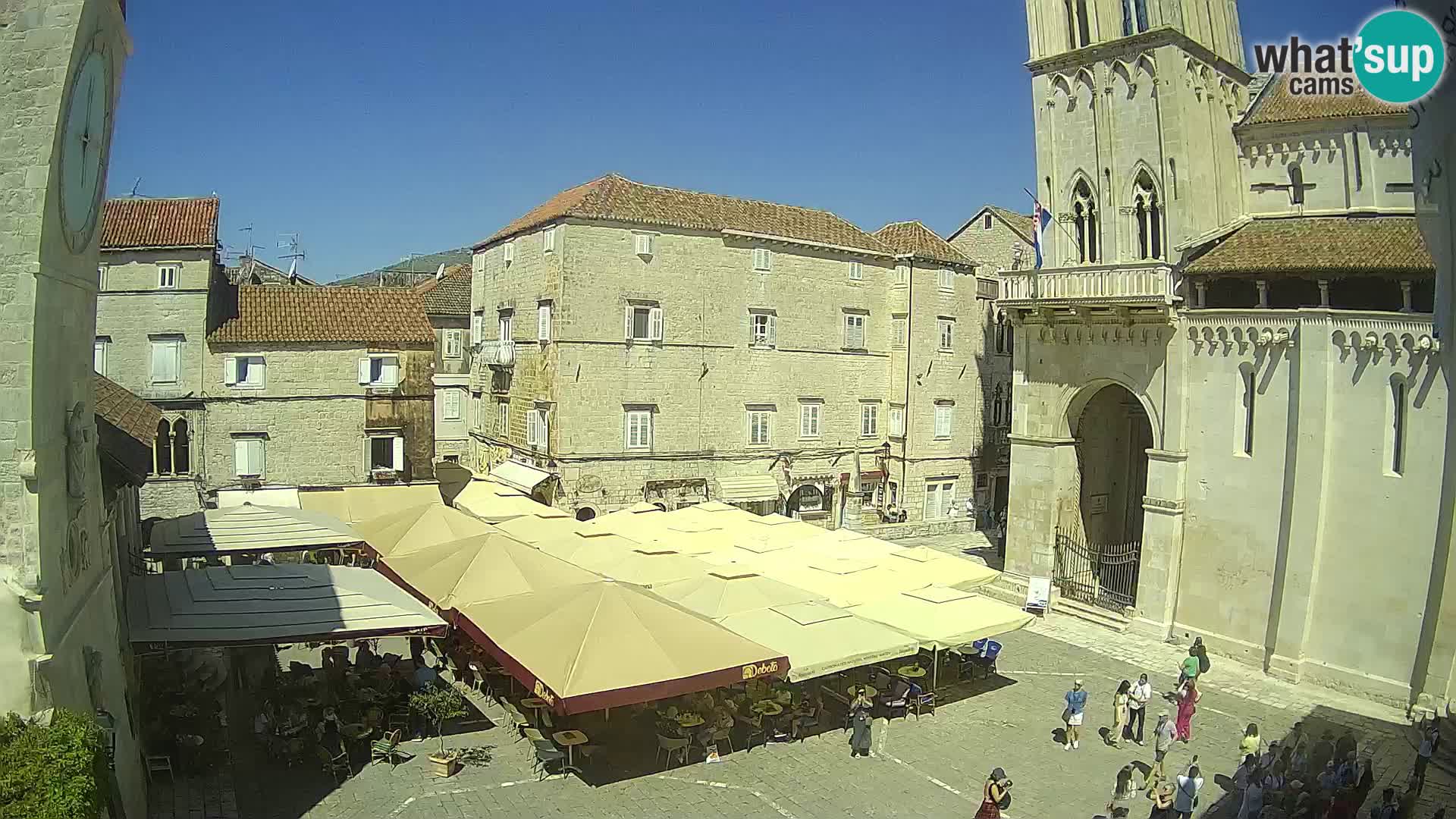 Web kamera uživo Trogir – Katedrala sv. Lovre – Livecam Hrvatska