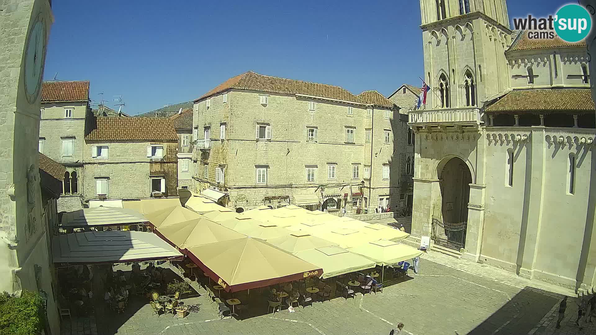 Web kamera uživo Trogir – Katedrala sv. Lovre – Livecam Hrvatska