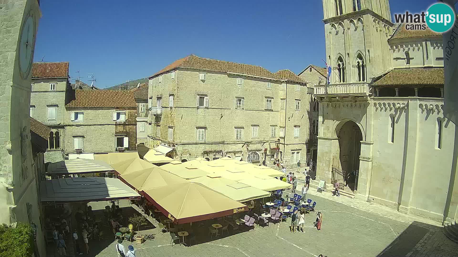 Web kamera uživo Trogir – Katedrala sv. Lovre – Livecam Hrvatska