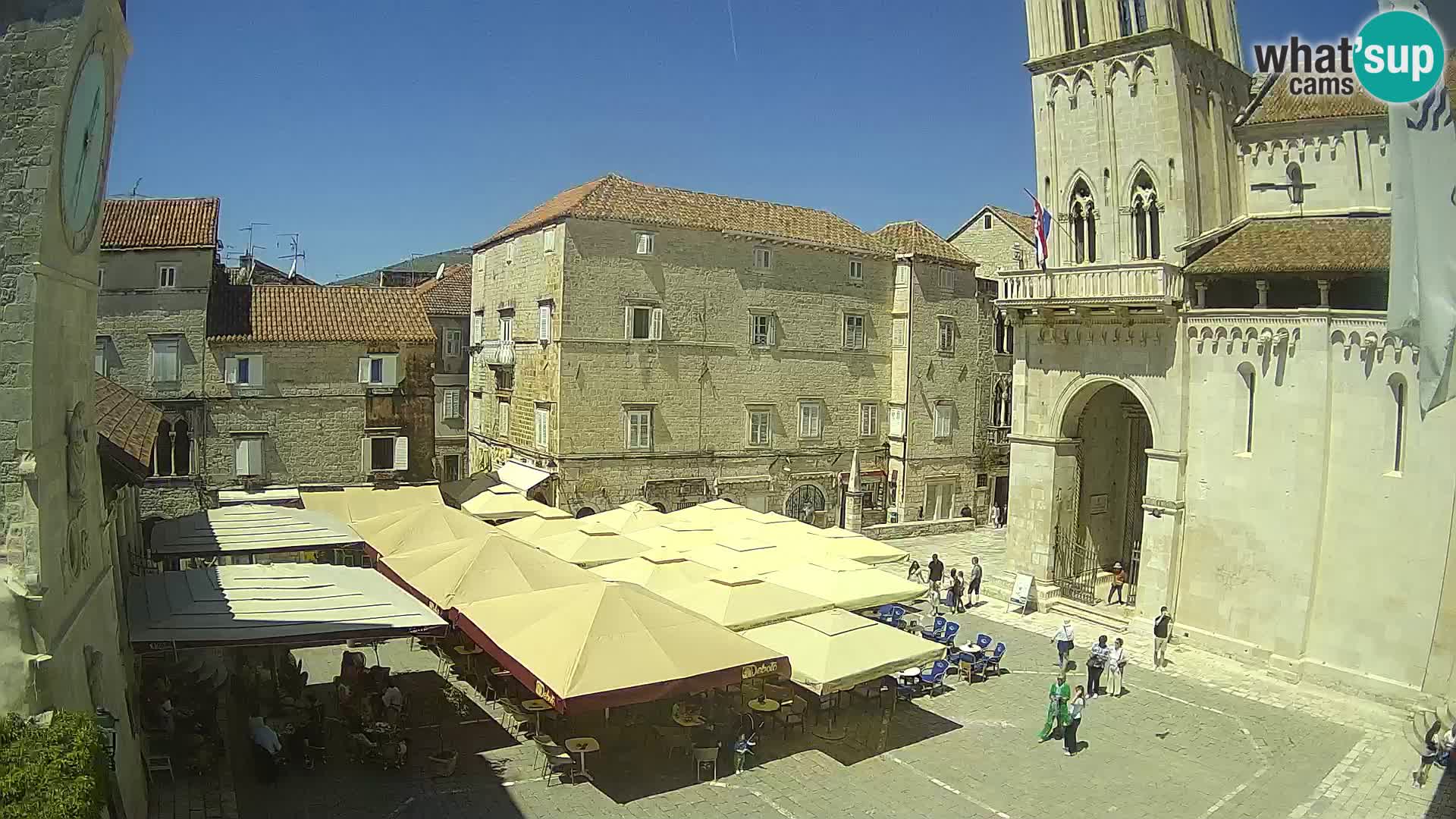 Web kamera uživo Trogir – Katedrala sv. Lovre – Livecam Hrvatska