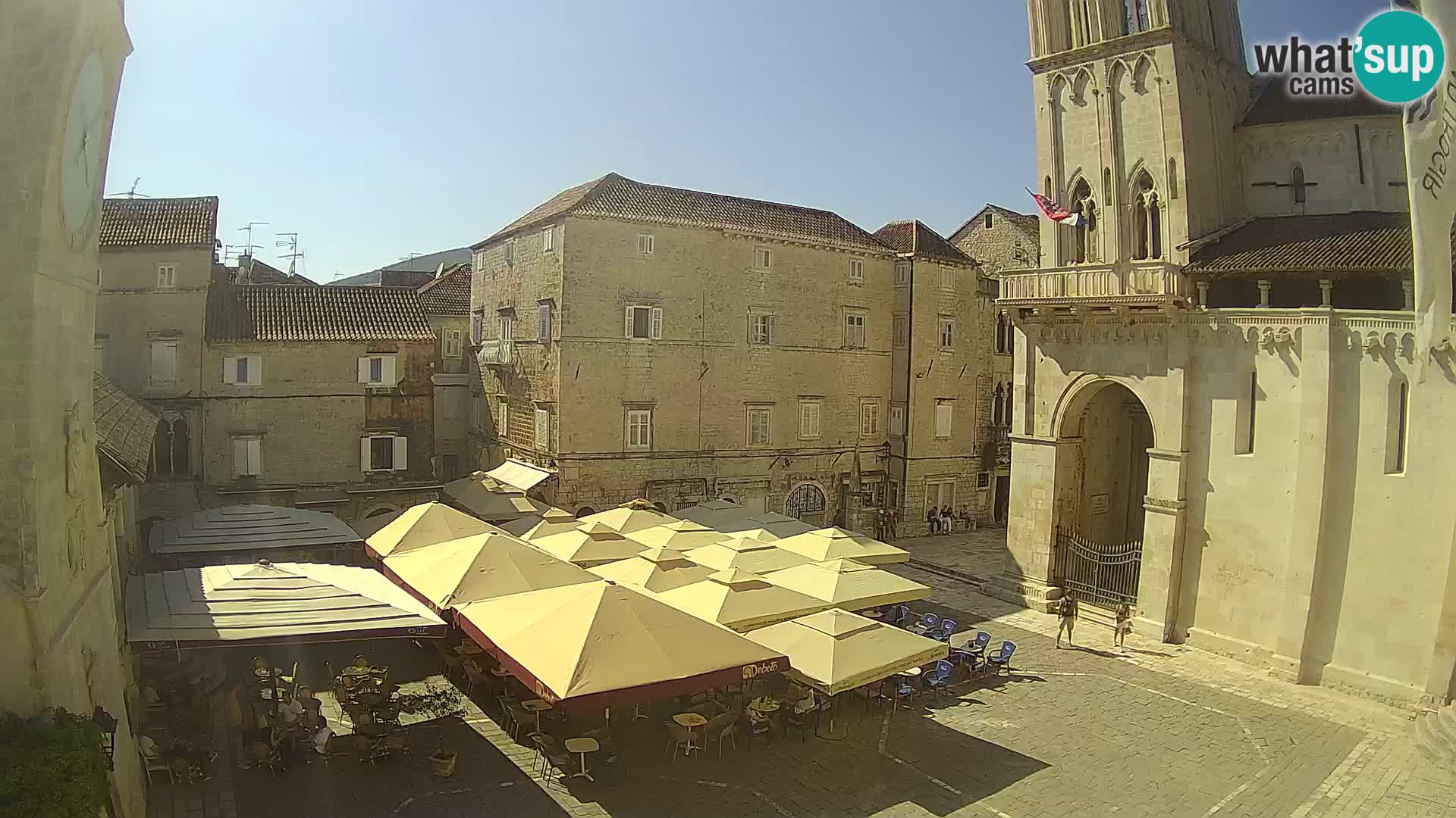 Cámara web en vivo Trogir – Catedral de San Lorenzo – Livecam Croacia