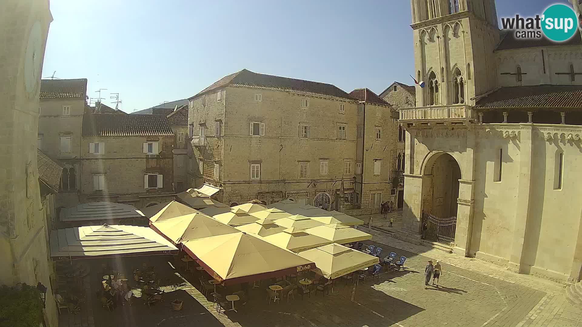 Cámara web en vivo Trogir – Catedral de San Lorenzo – Livecam Croacia