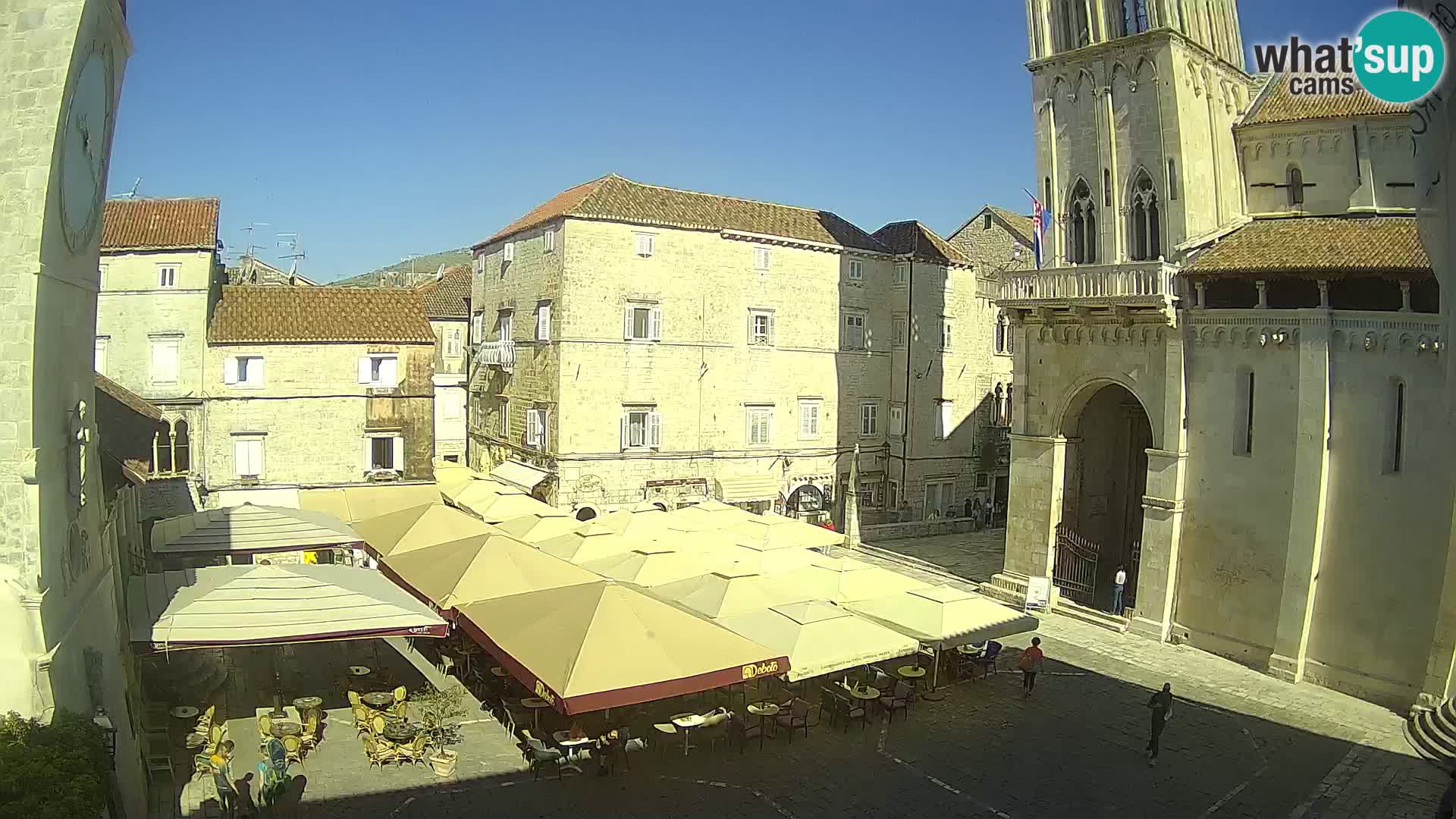 Cámara web en vivo Trogir – Catedral de San Lorenzo – Livecam Croacia