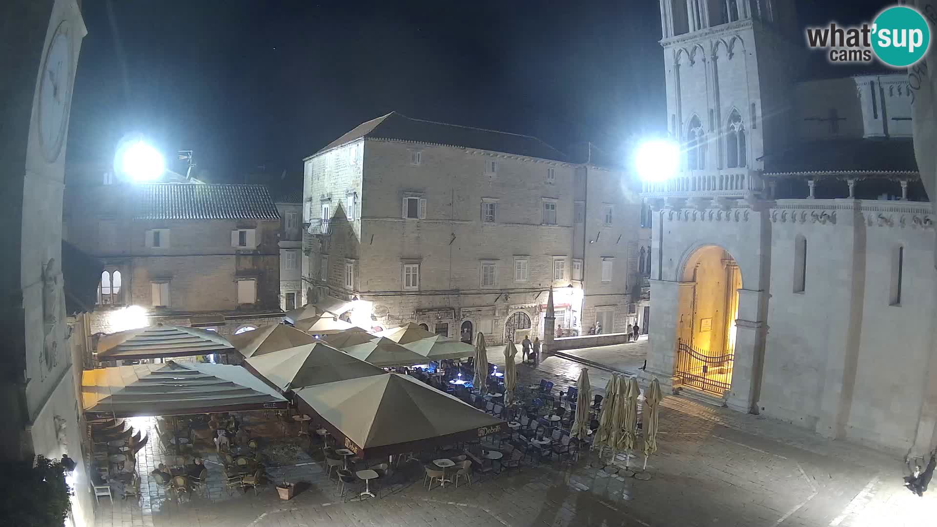 Cámara web en vivo Trogir – Catedral de San Lorenzo – Livecam Croacia