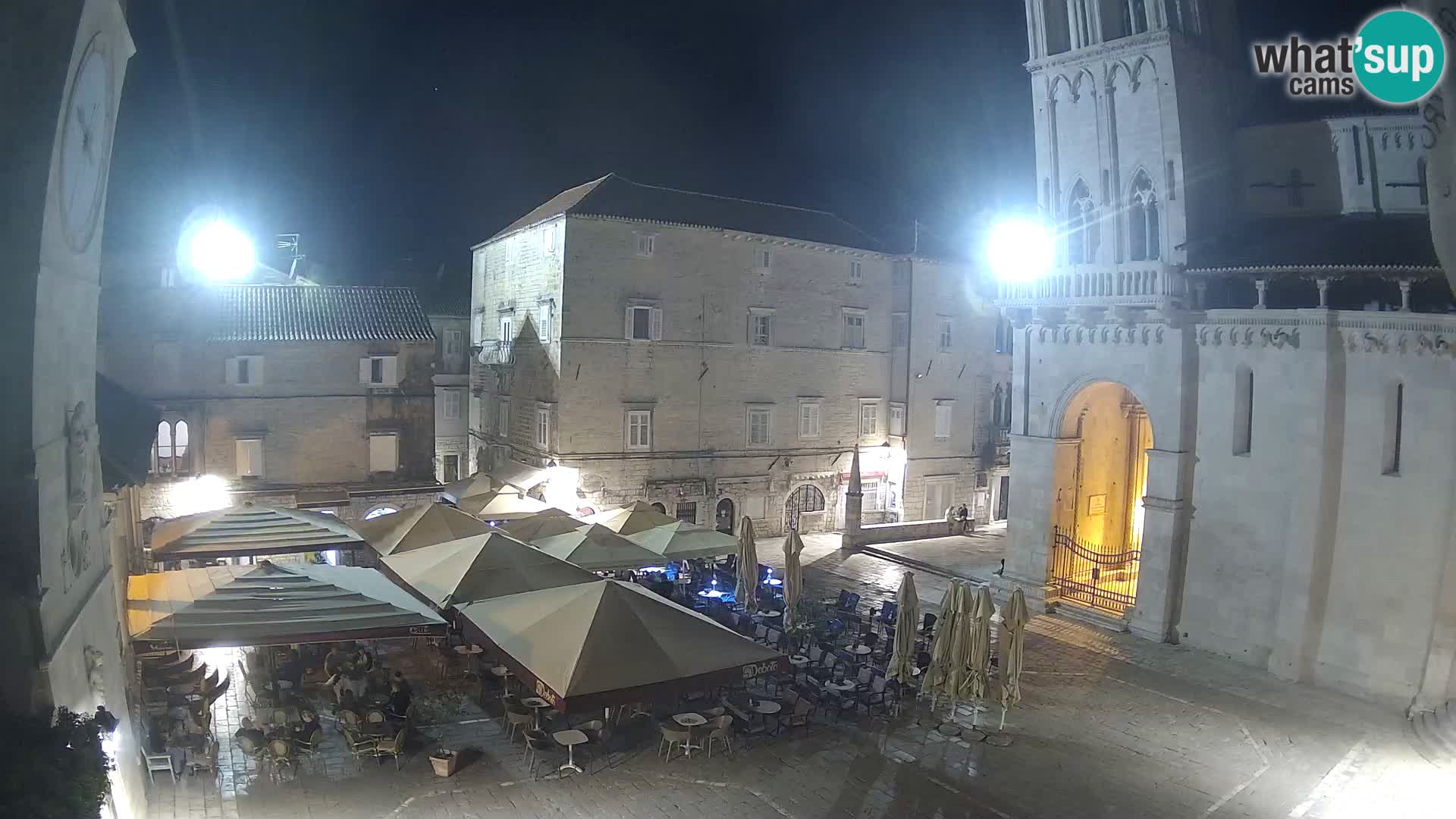 Cámara web en vivo Trogir – Catedral de San Lorenzo – Livecam Croacia