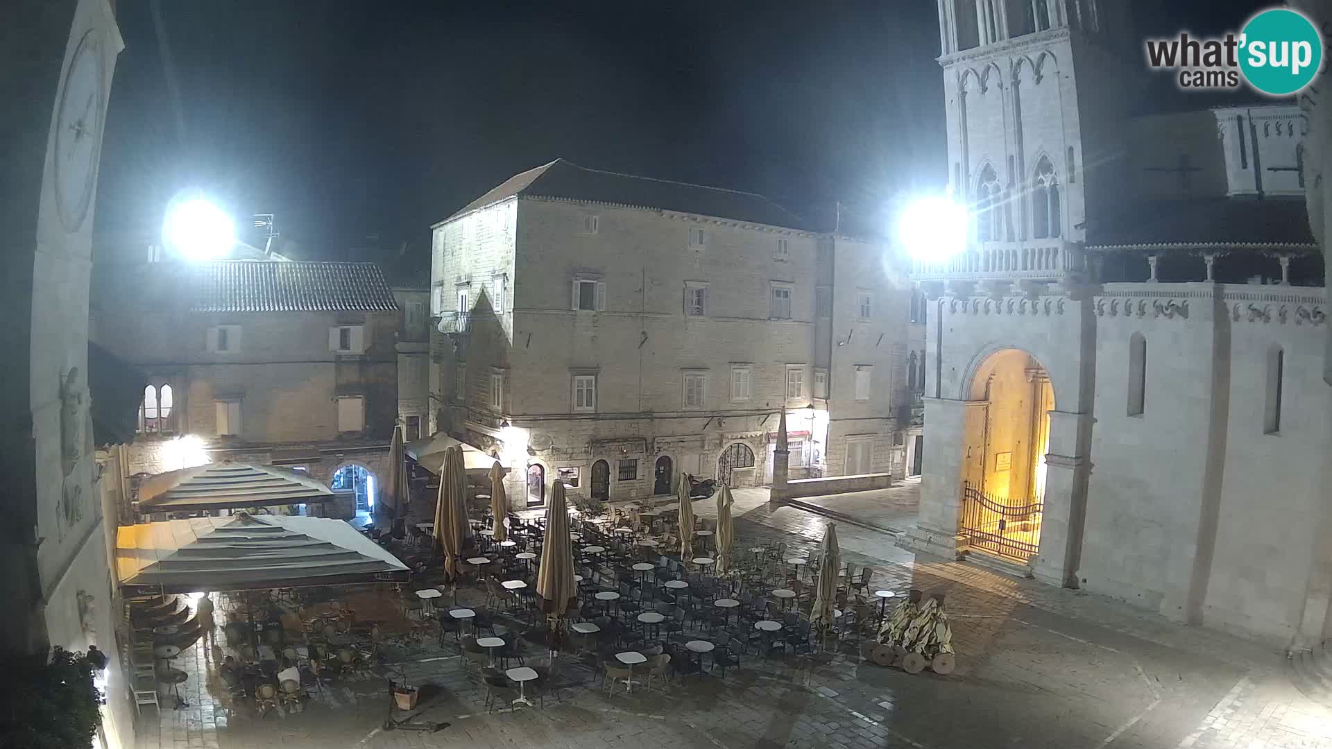 Cámara web en vivo Trogir – Catedral de San Lorenzo – Livecam Croacia