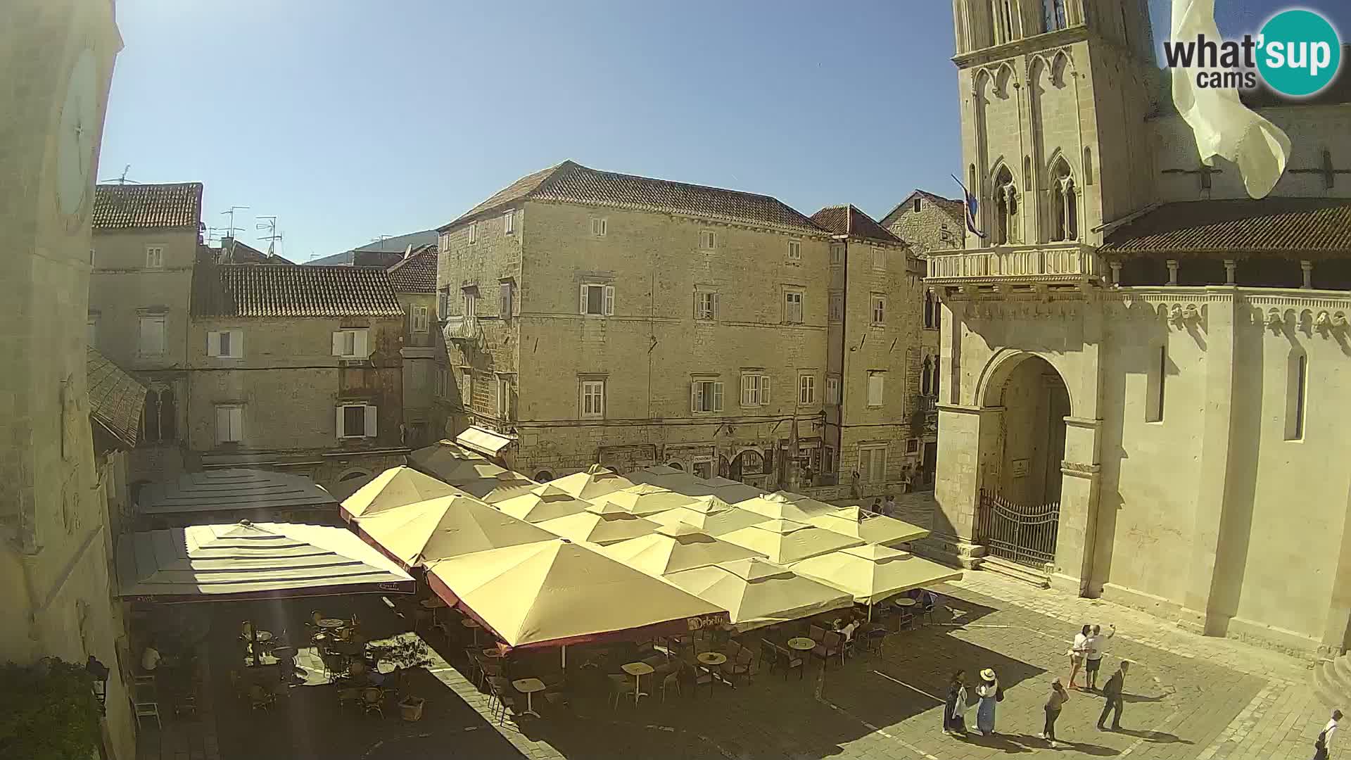 Cámara web en vivo Trogir – Catedral de San Lorenzo – Livecam Croacia