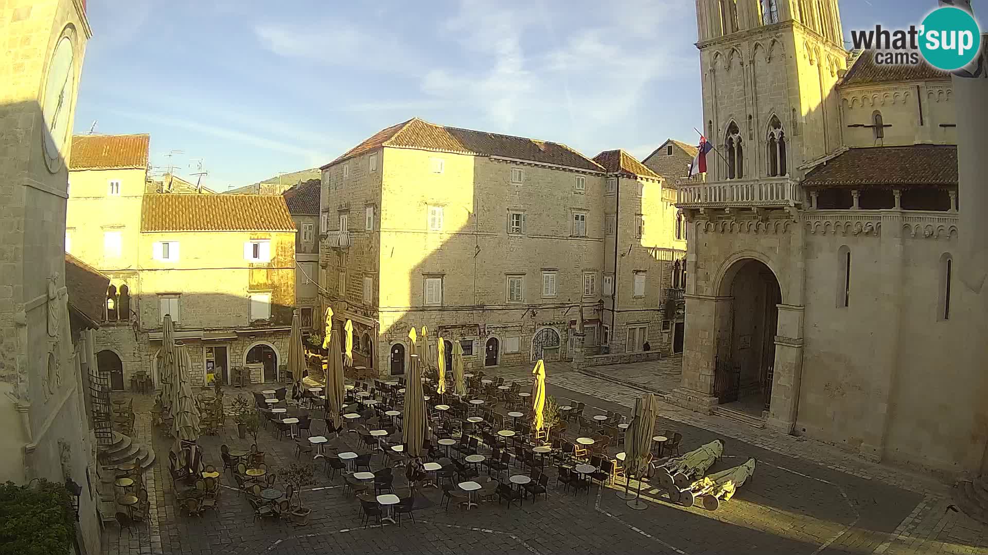 Live Webcam Trogir – Cathédrale Saint-Laurent – Livecam Croatie