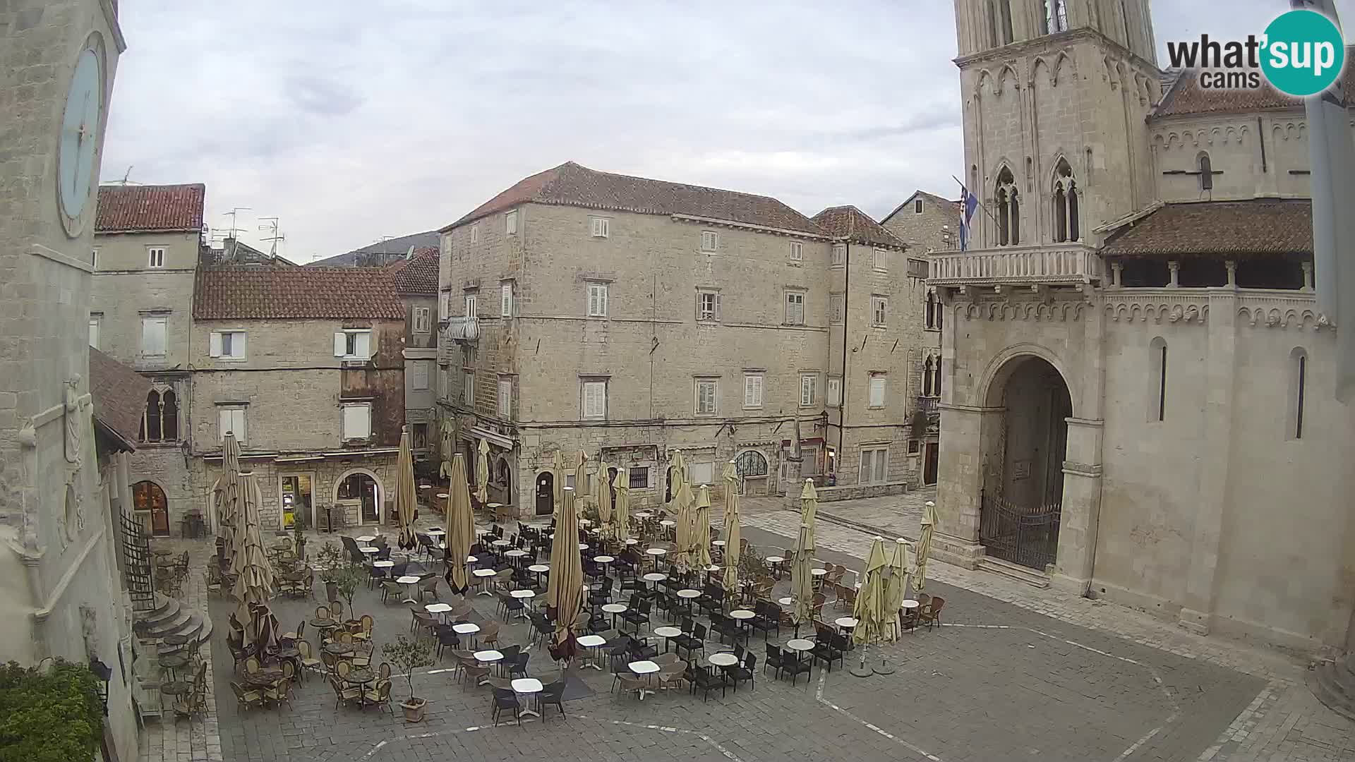 Cámara web en vivo Trogir – Catedral de San Lorenzo – Livecam Croacia