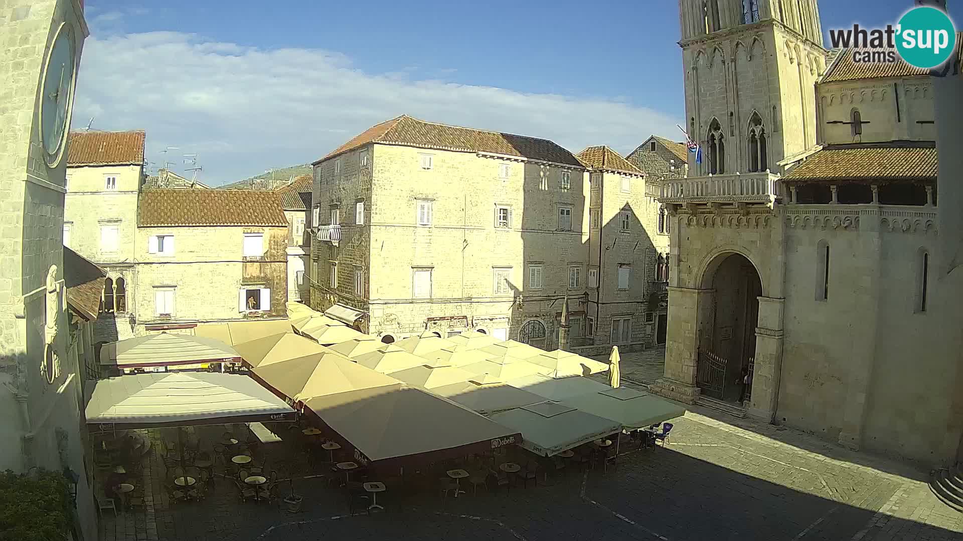 Cámara web en vivo Trogir – Catedral de San Lorenzo – Livecam Croacia