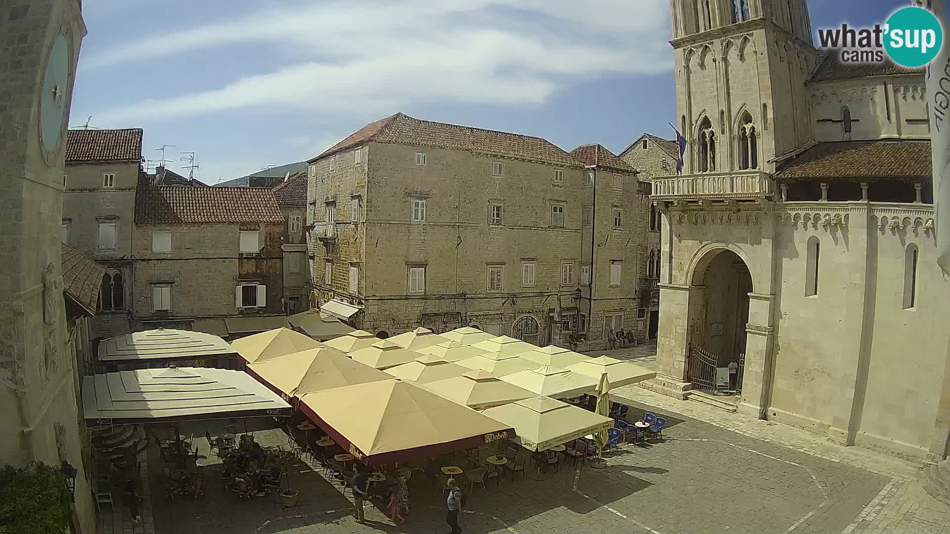 Cámara web en vivo Trogir – Catedral de San Lorenzo – Livecam Croacia