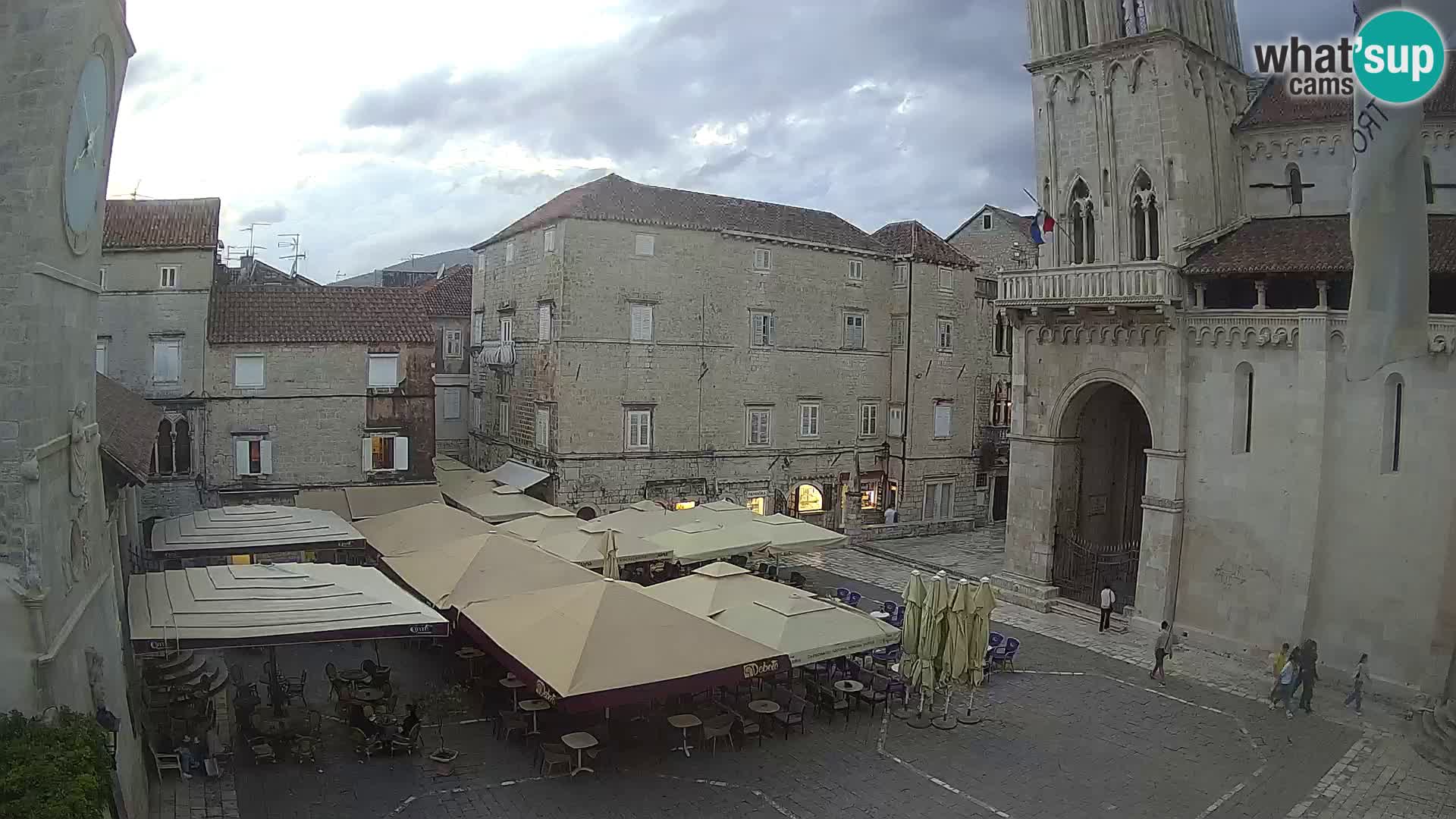 Cámara web en vivo Trogir – Catedral de San Lorenzo – Livecam Croacia
