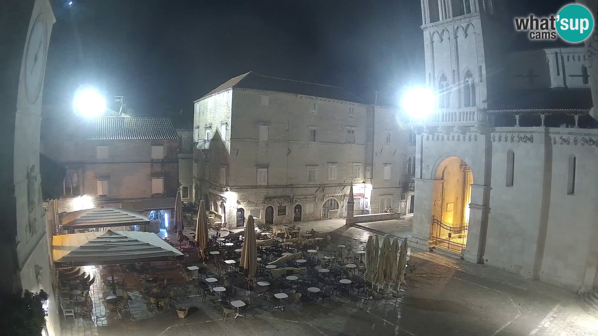 Cámara web en vivo Trogir – Catedral de San Lorenzo – Livecam Croacia