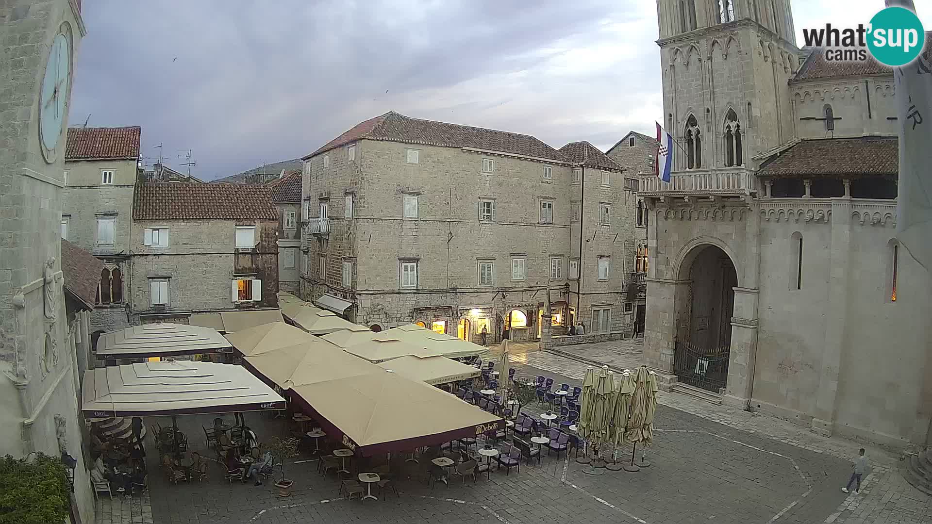 Cámara web en vivo Trogir – Catedral de San Lorenzo – Livecam Croacia