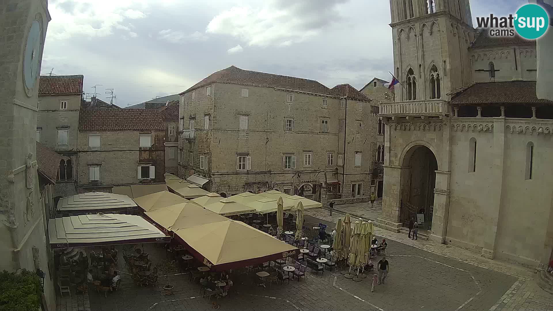 Cámara web en vivo Trogir – Catedral de San Lorenzo – Livecam Croacia