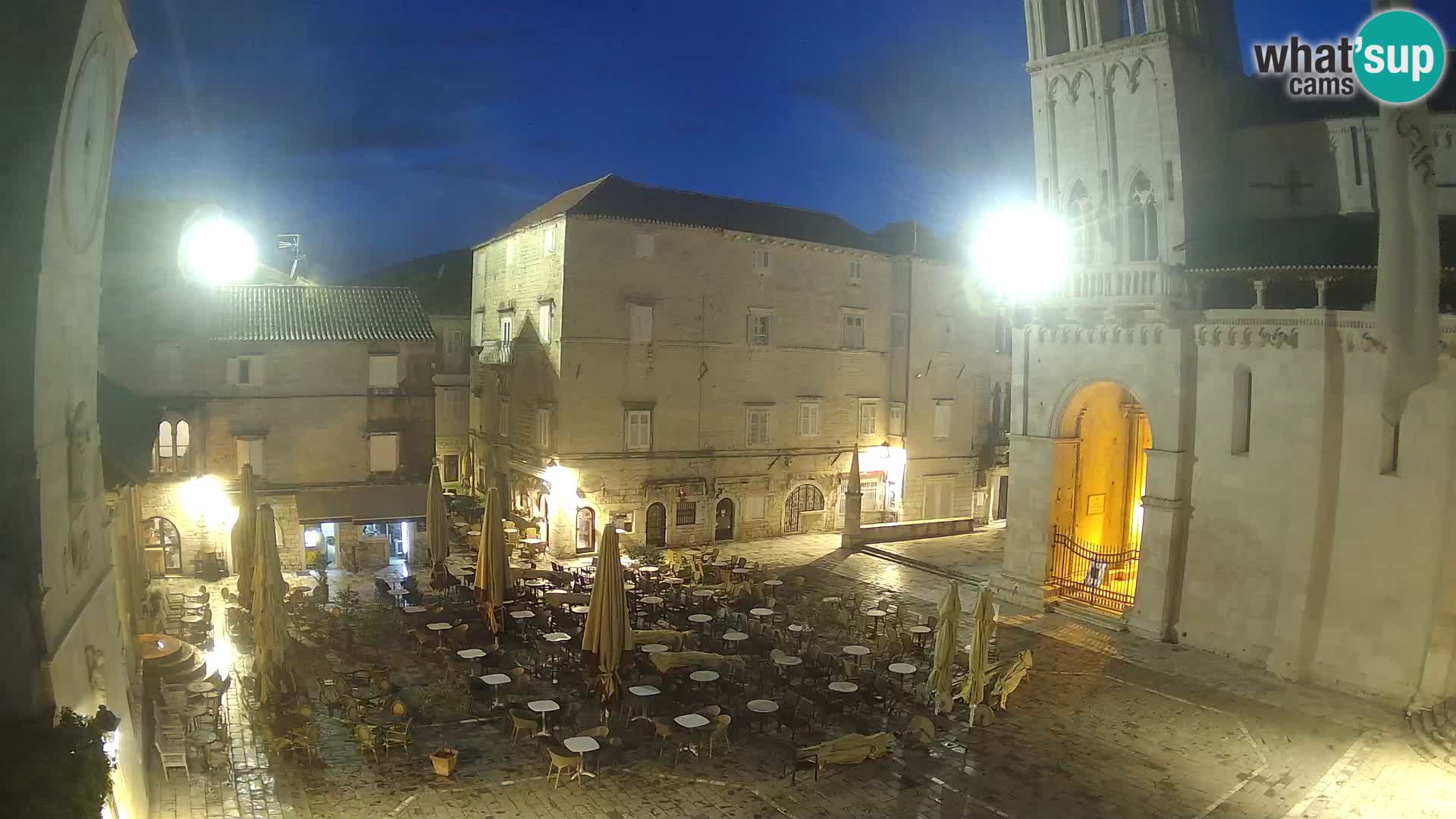 Cámara web en vivo Trogir – Catedral de San Lorenzo – Livecam Croacia