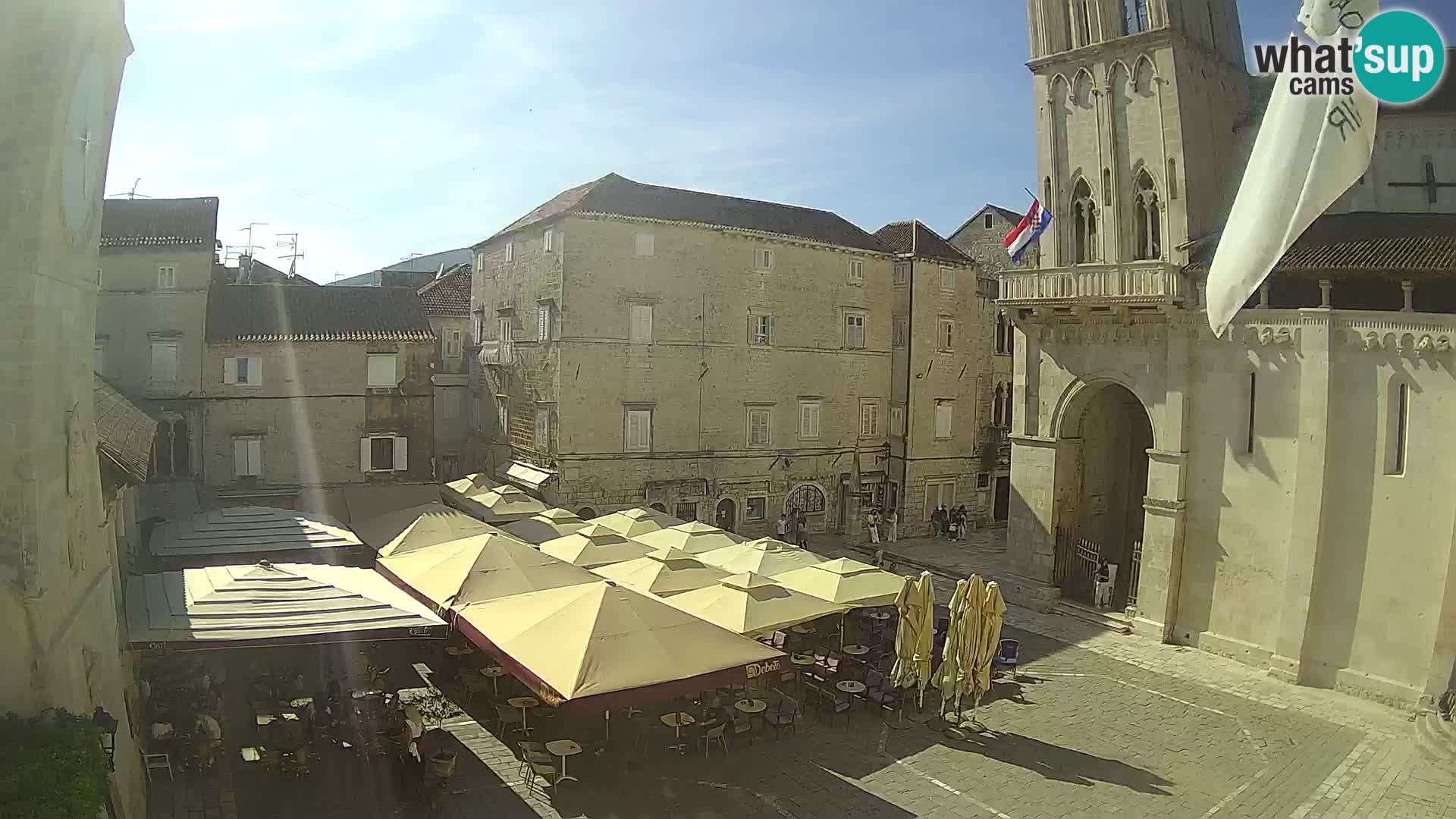 Cámara web en vivo Trogir – Catedral de San Lorenzo – Livecam Croacia