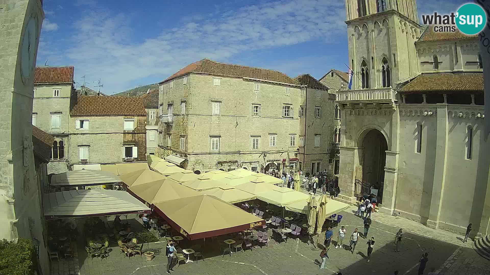 Live Webcam Trogir – Cathedral of St. Lawrence – Livecam Croatia