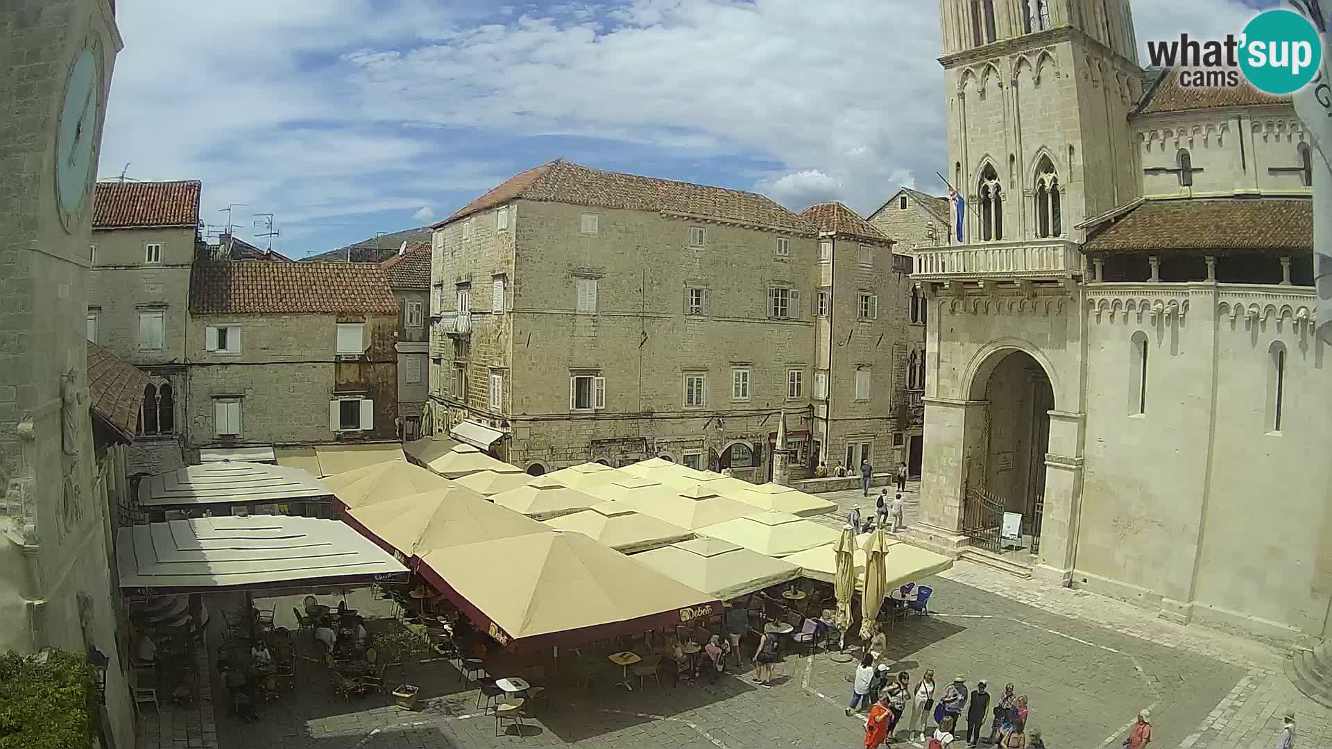 Live Webcam Trogir – Cathedral of St. Lawrence – Livecam Croatia