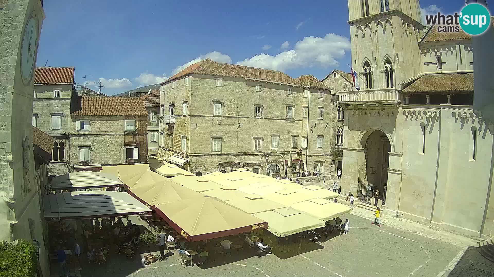 Live Webcam Trogir – Cathedral of St. Lawrence – Livecam Croatia